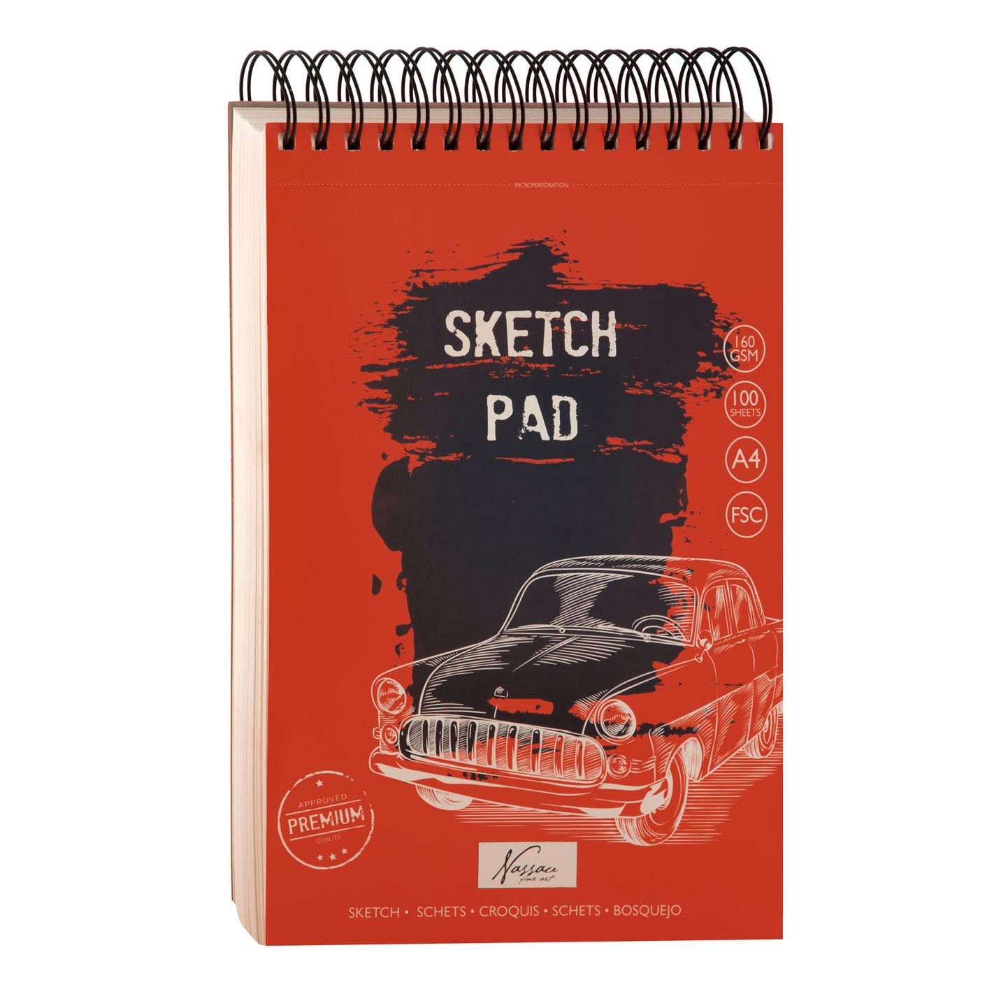 Sketch Pad - A4 - 100 Sheets - 180gsm