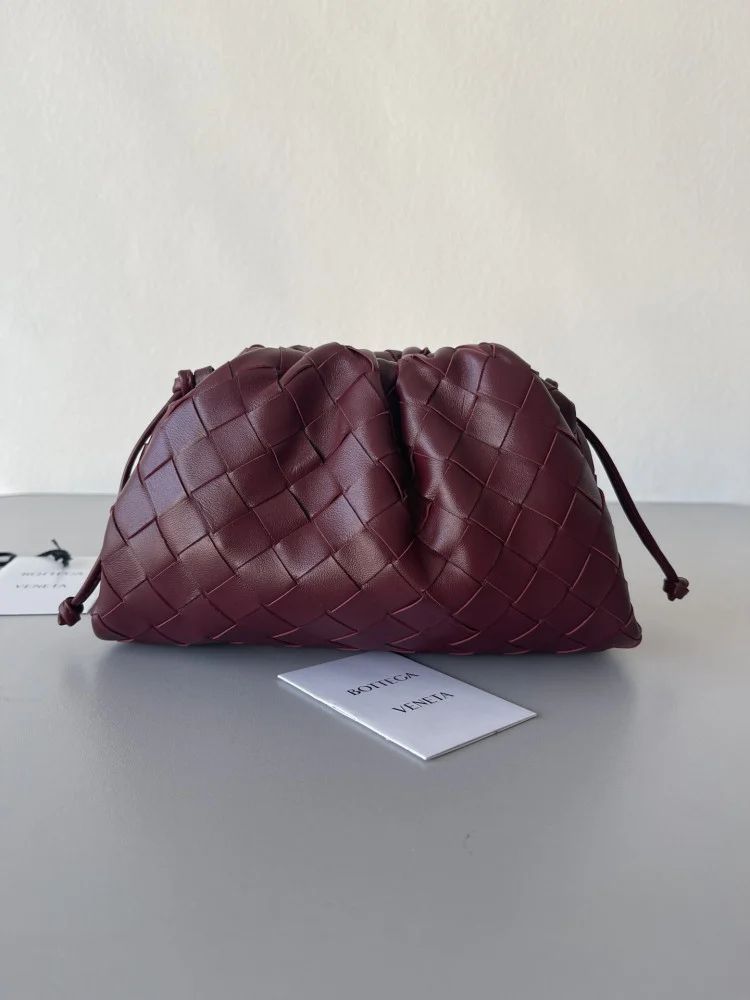 Soft Burgundy Shoe Bag