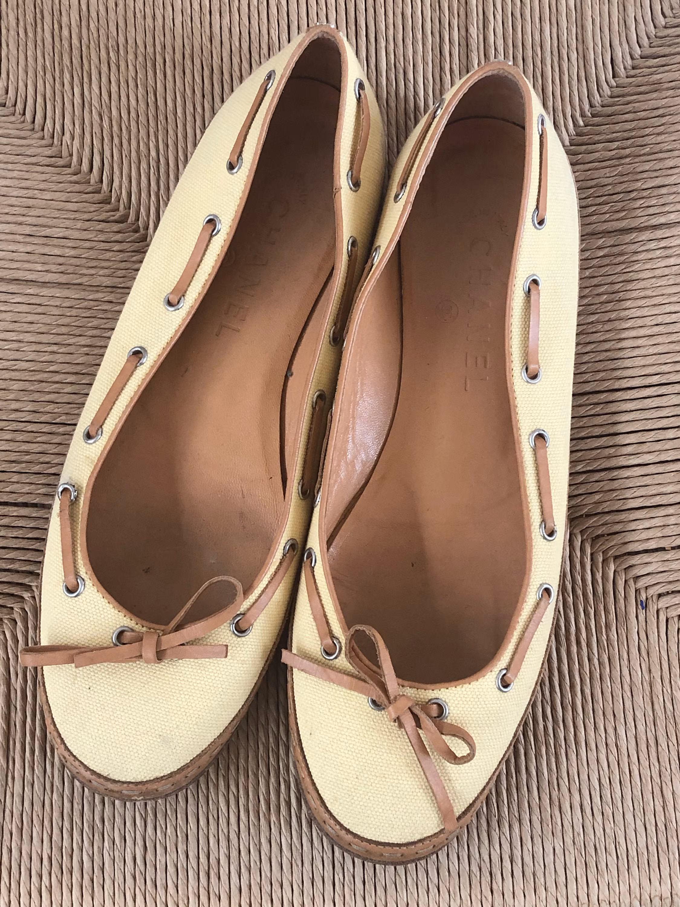 Soft Khaki Boat Shoes