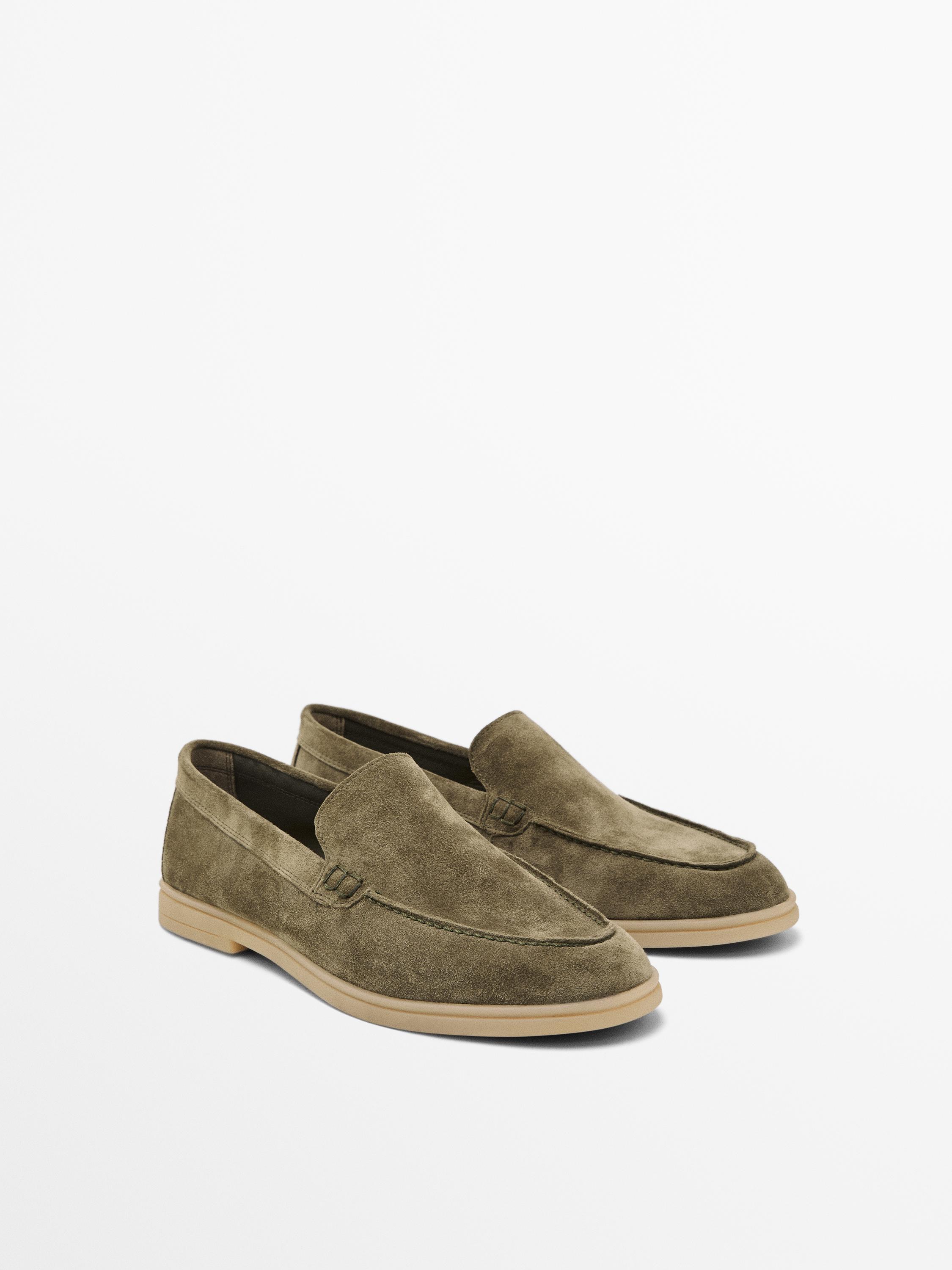 Soft Khaki Loafers