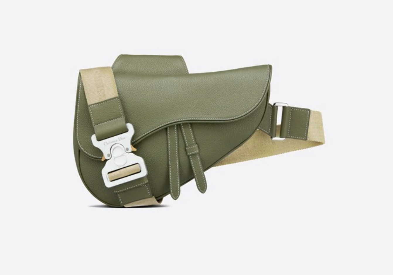 Soft Khaki Shoe Bag