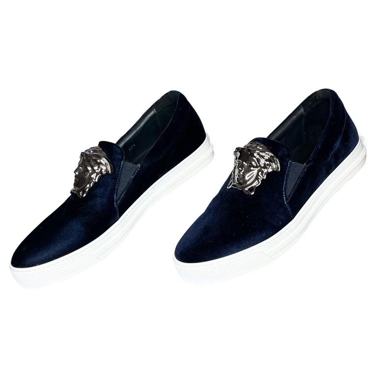 Soft Navy Blue Boat Shoes