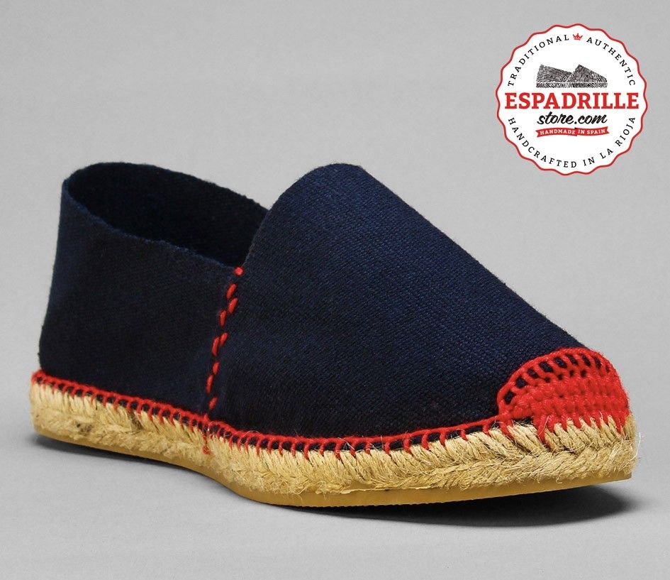 Soft Navy Blue Espadrilles