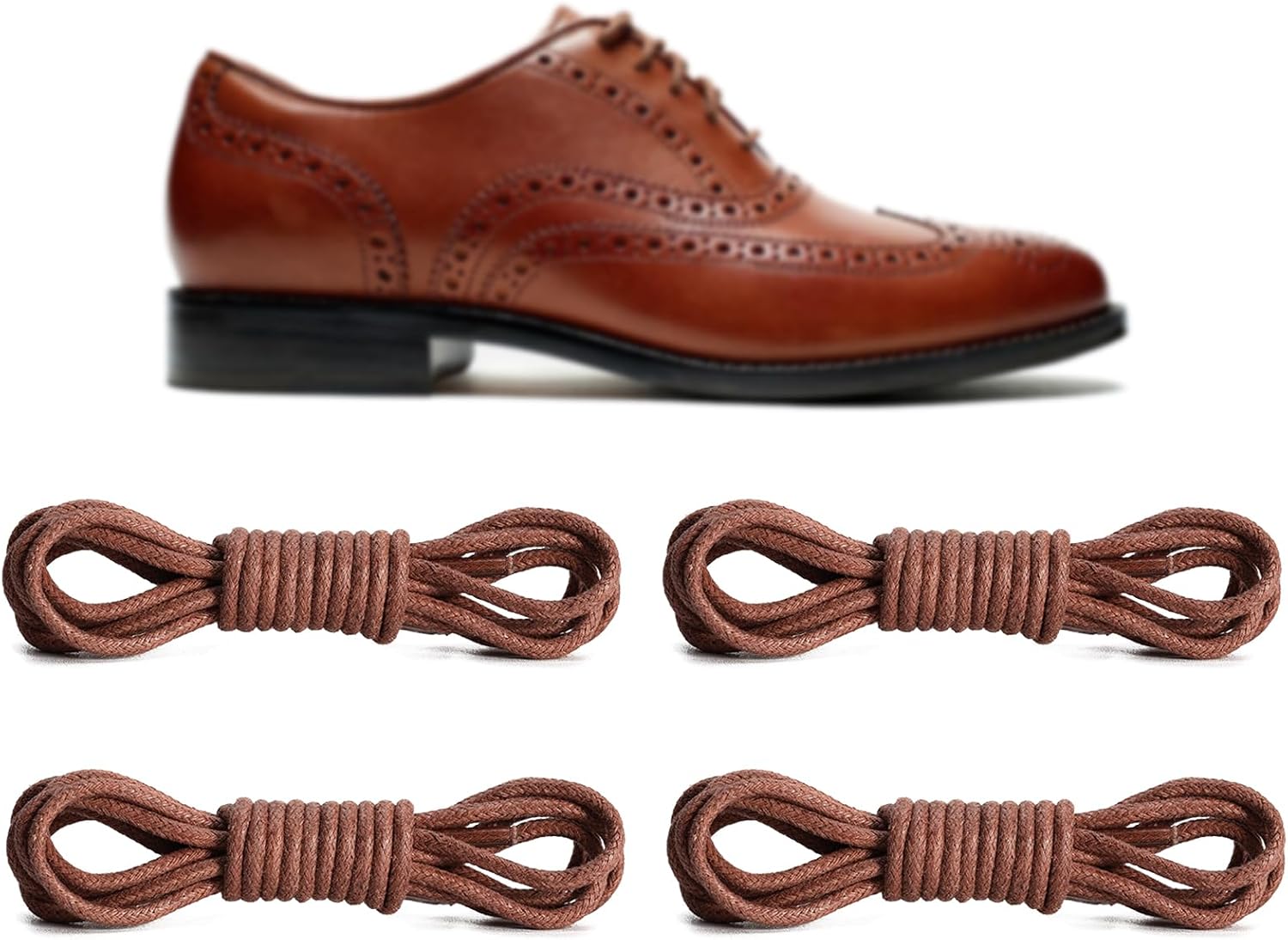 Soft Tan Shoe Laces