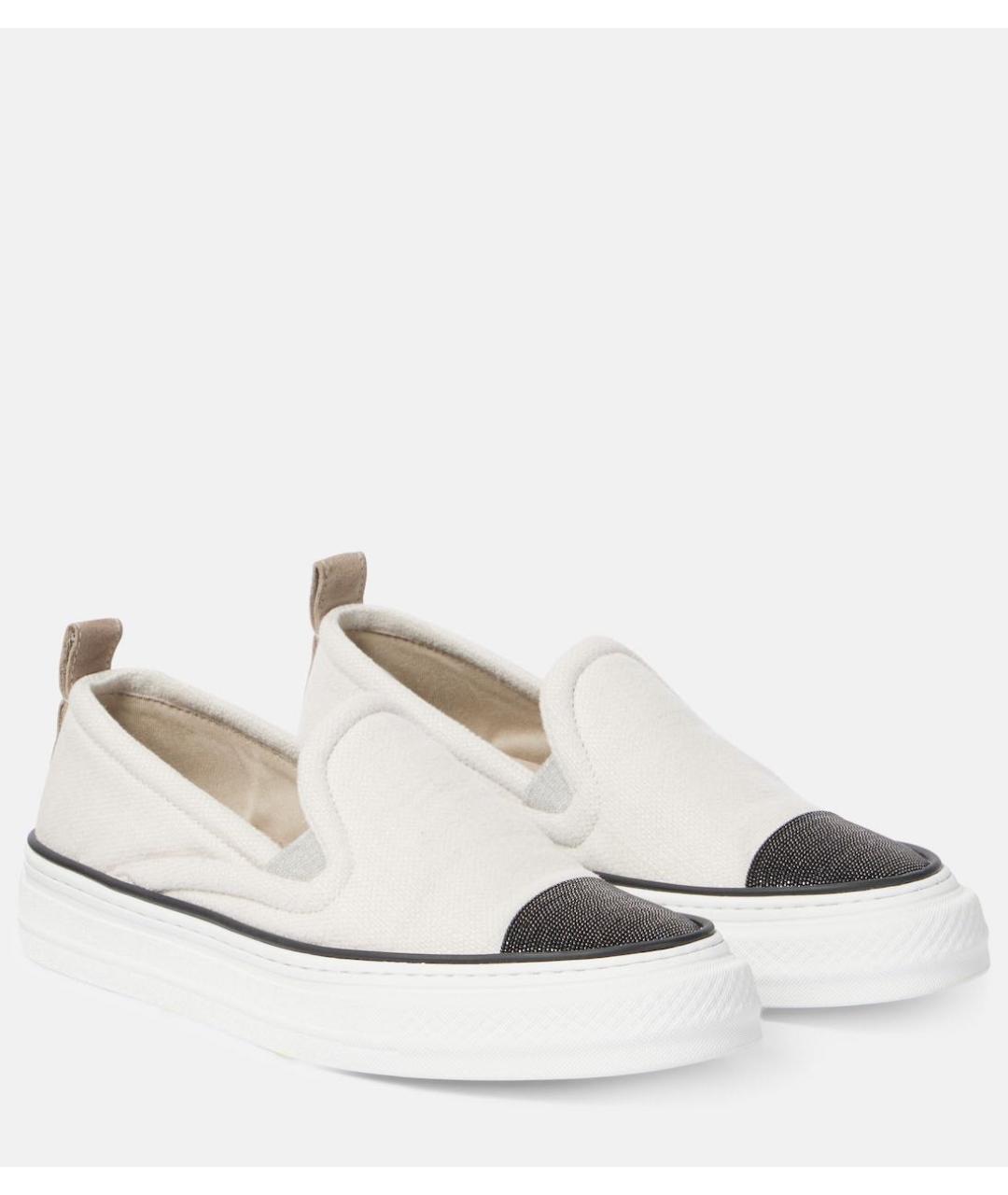 Soft White Slip-Ons