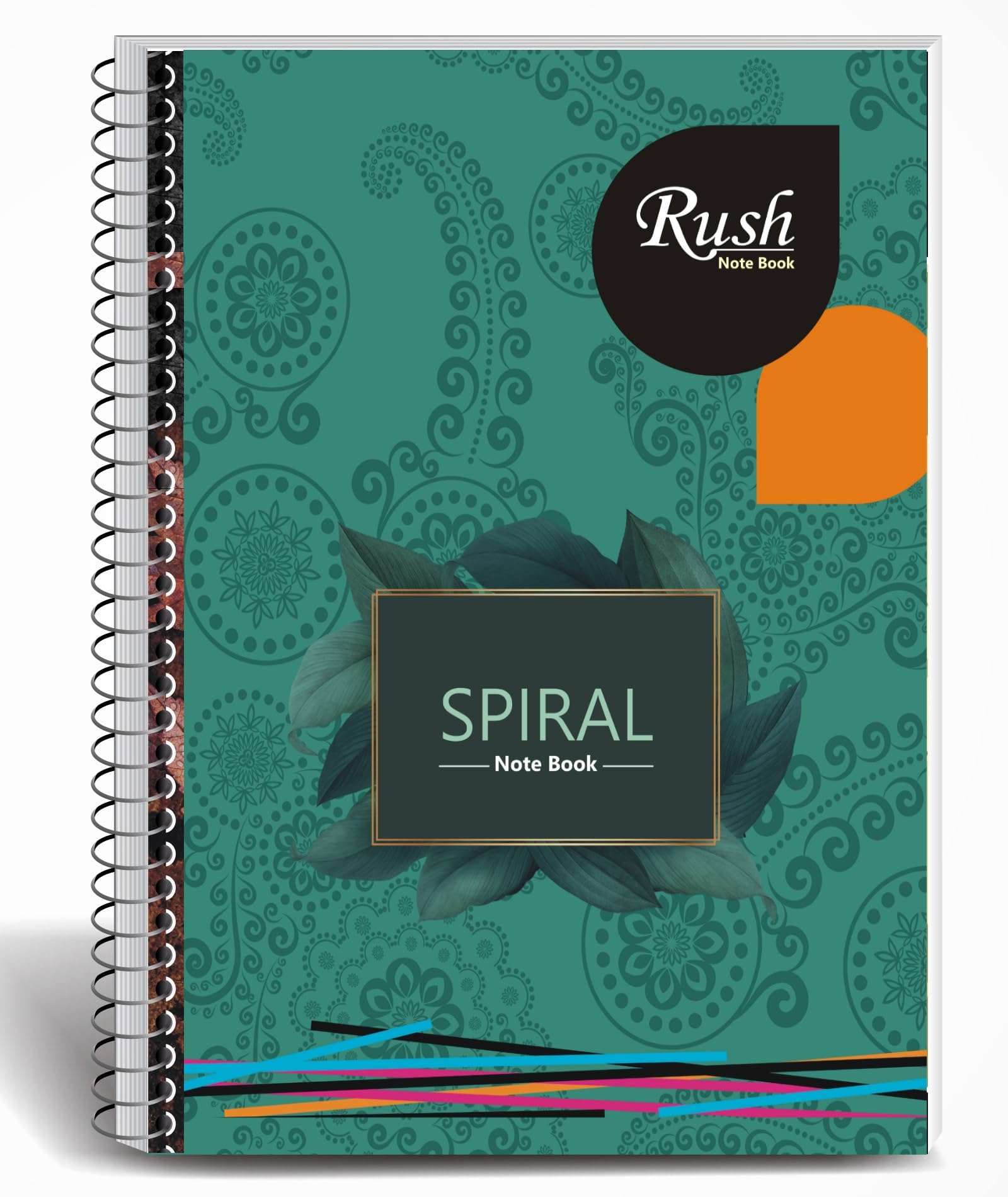 Spiral Notebook - A4 - 400 Pages - Ruled