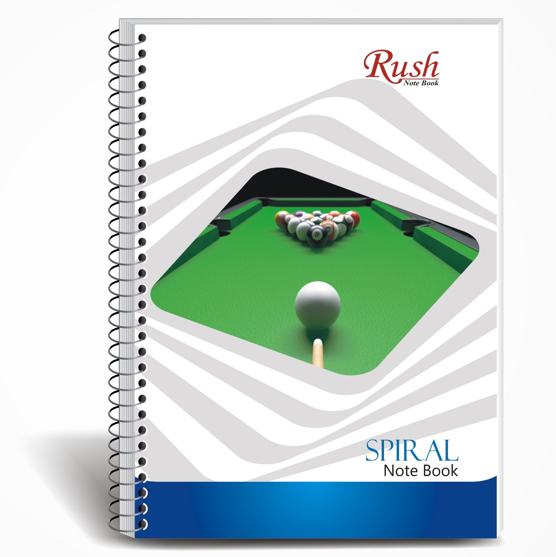 Spiral Notebook - A4 - 500 Pages - Ruled