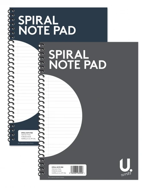 Spiral Notebook - A4 - 600 Pages - Ruled
