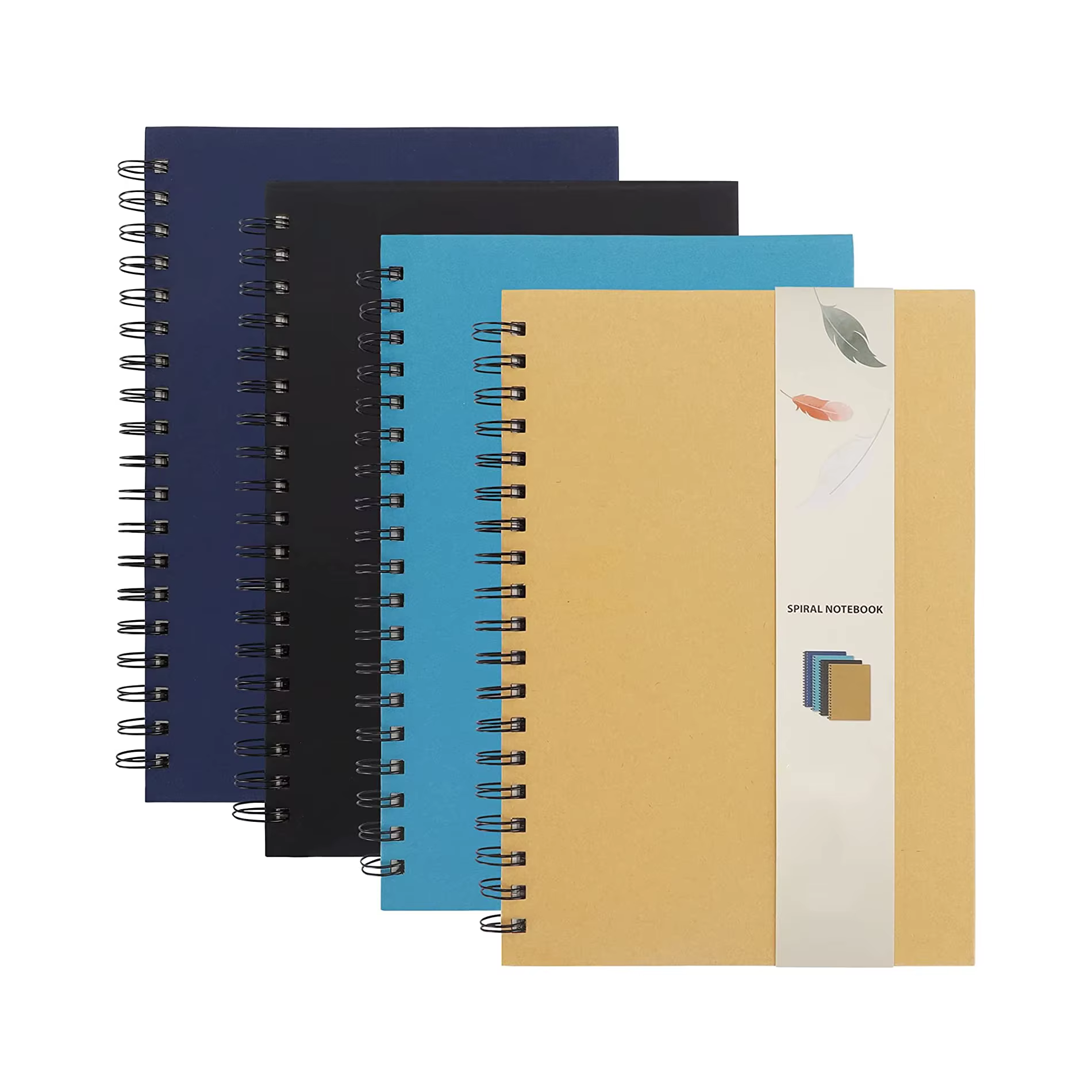 Spiral Notebook - B5 - 200 Pages - Ruled