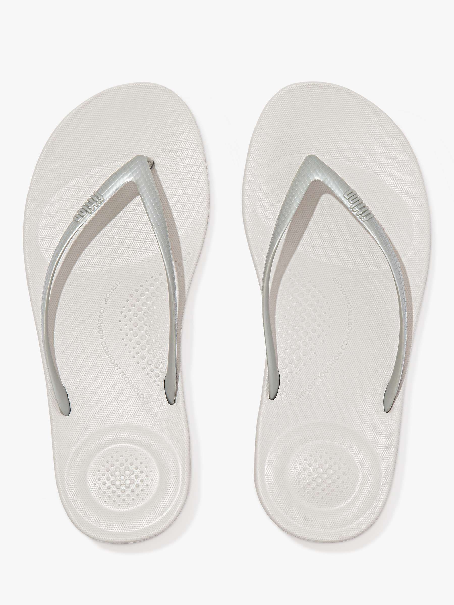 Sport White Flip Flops