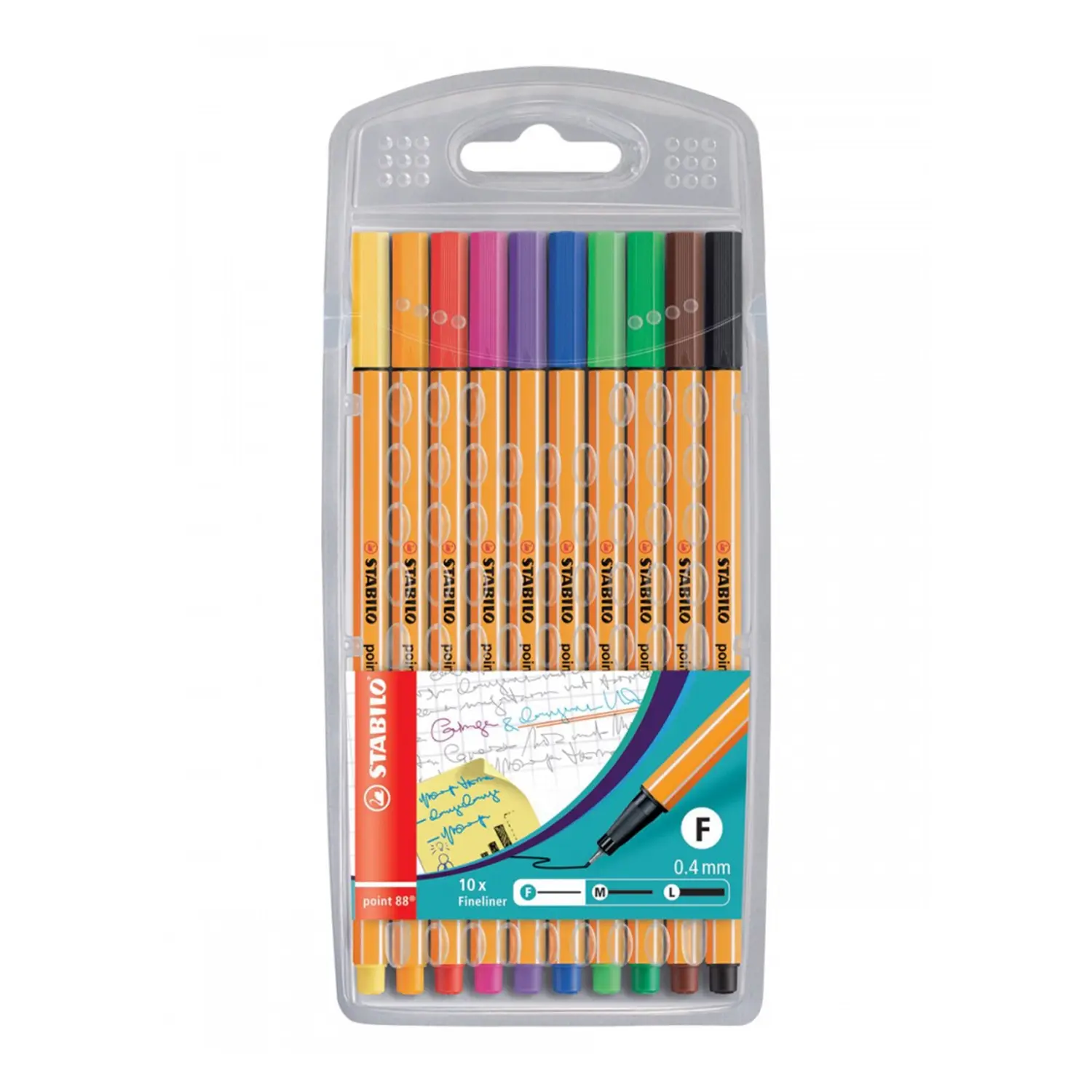 Stabilo Point 88 Fineliner - 10 Pack