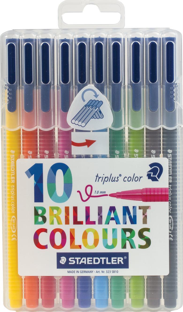 Staedtler Triplus Fineliner - 10 Colors