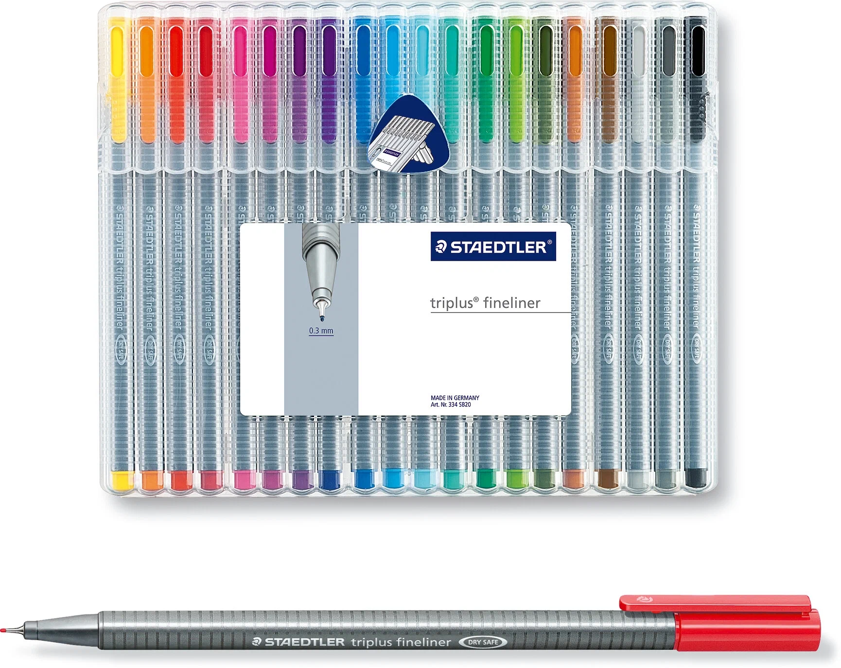 Staedtler Triplus Fineliner - 20 Colors