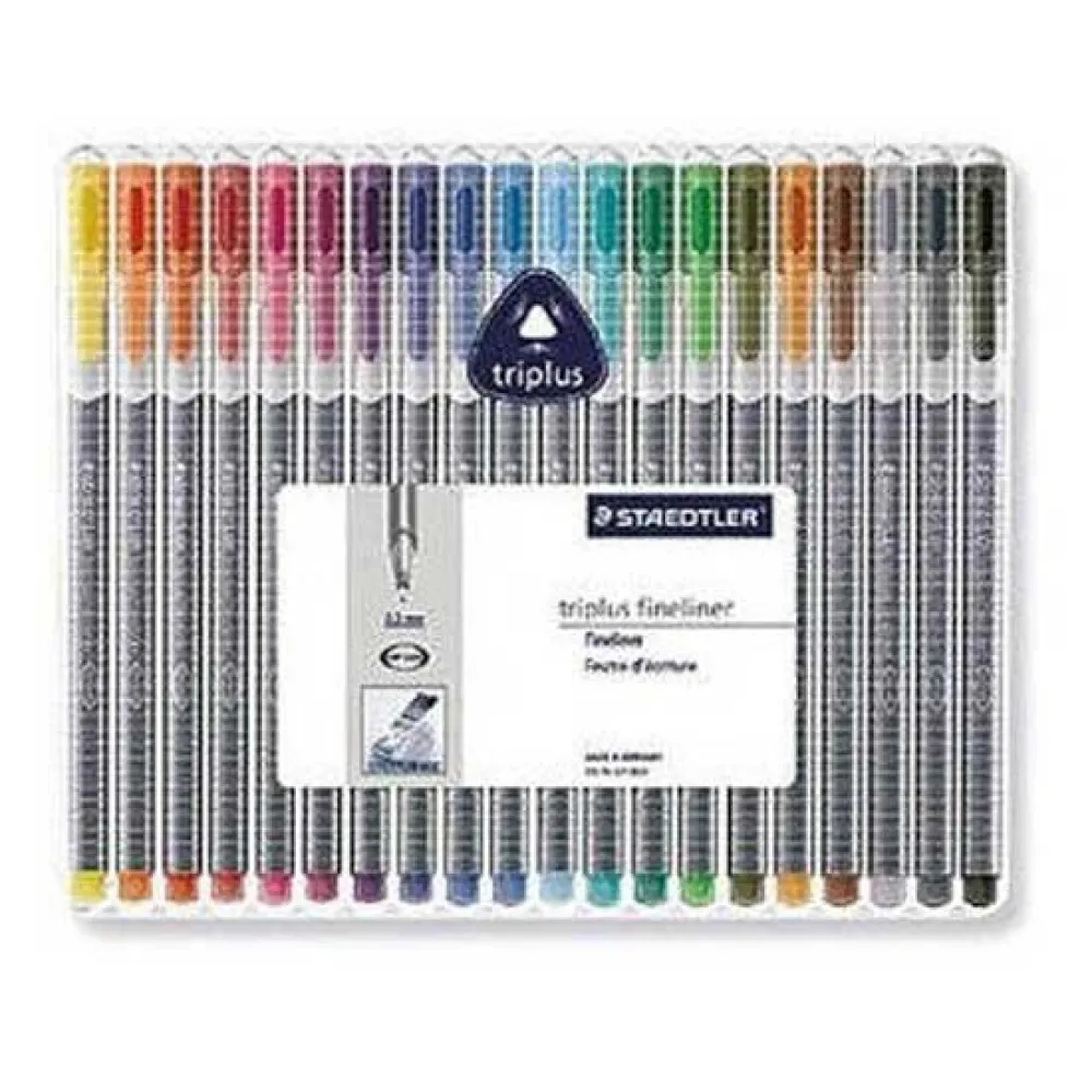 Staedtler Triplus Fineliner - 20 Colors