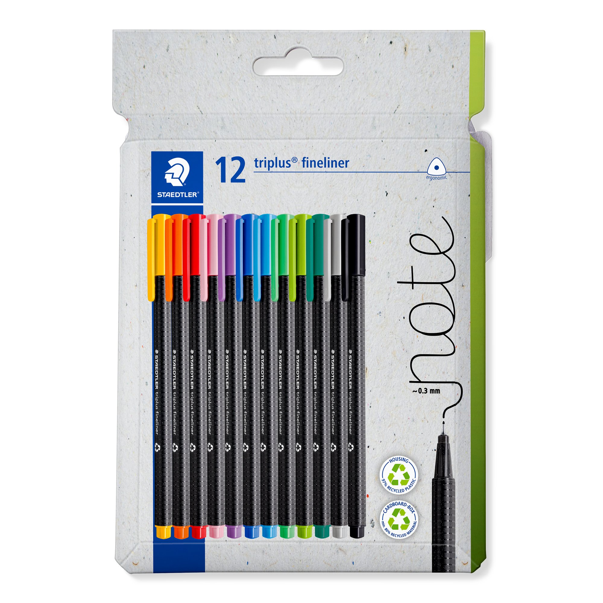 Staedtler Triplus Fineliner - 5 Pack