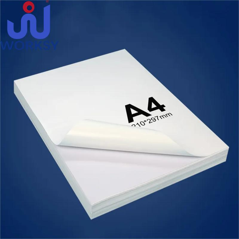 Sticker Paper - A4 - 200 Sheets - Glossy