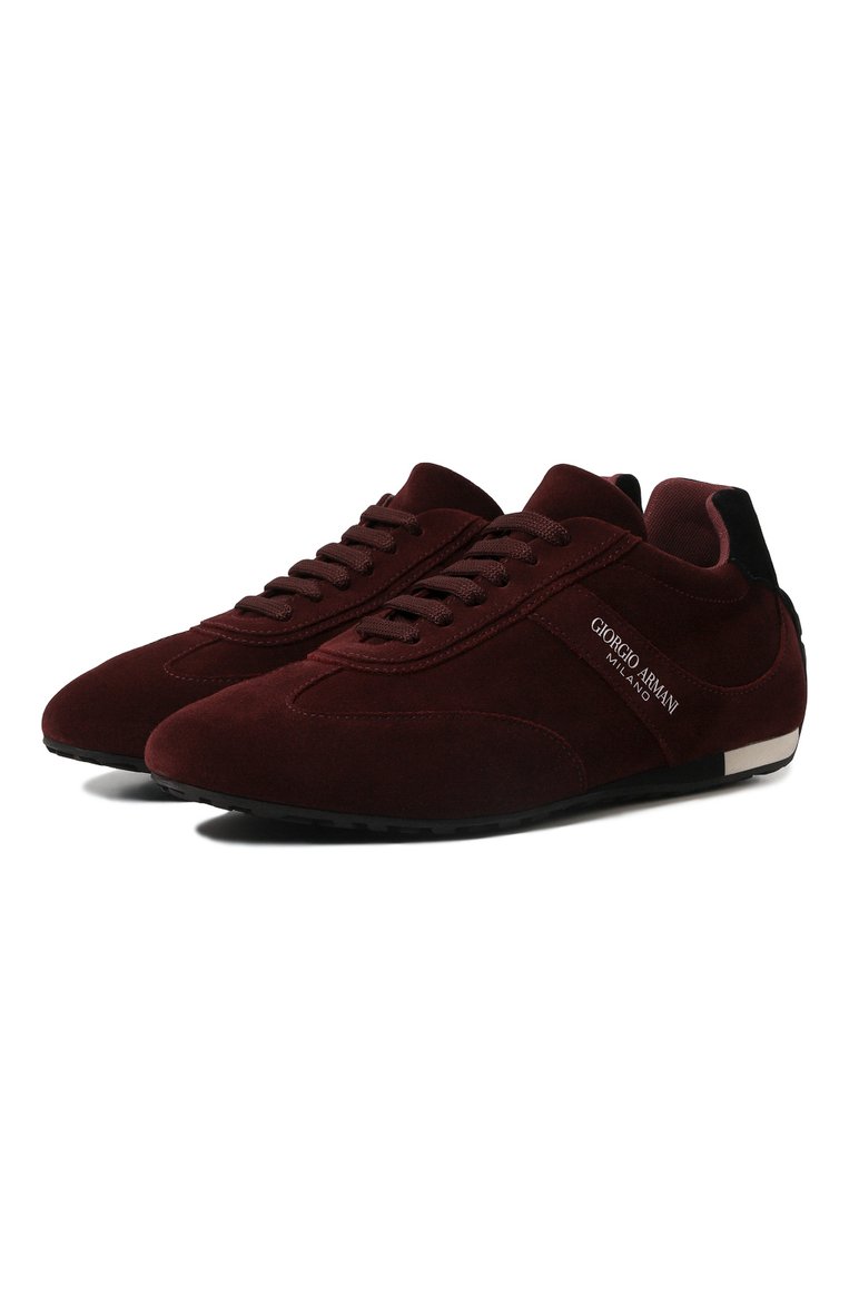 Street Burgundy Canvas Shoes