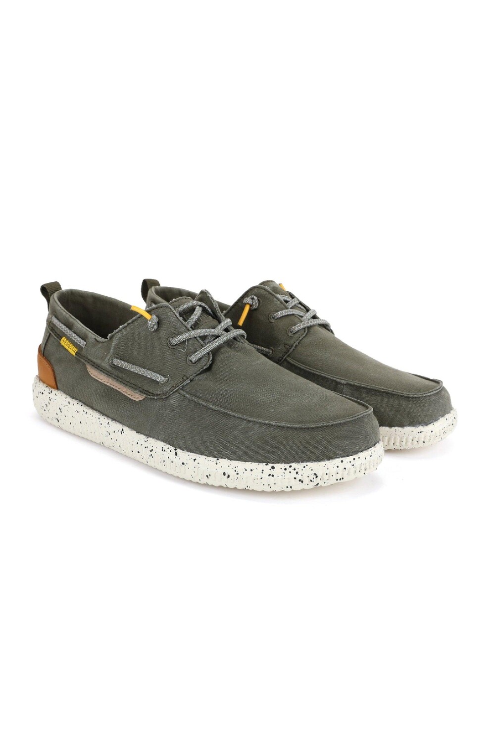 Street Khaki Boat Shoes