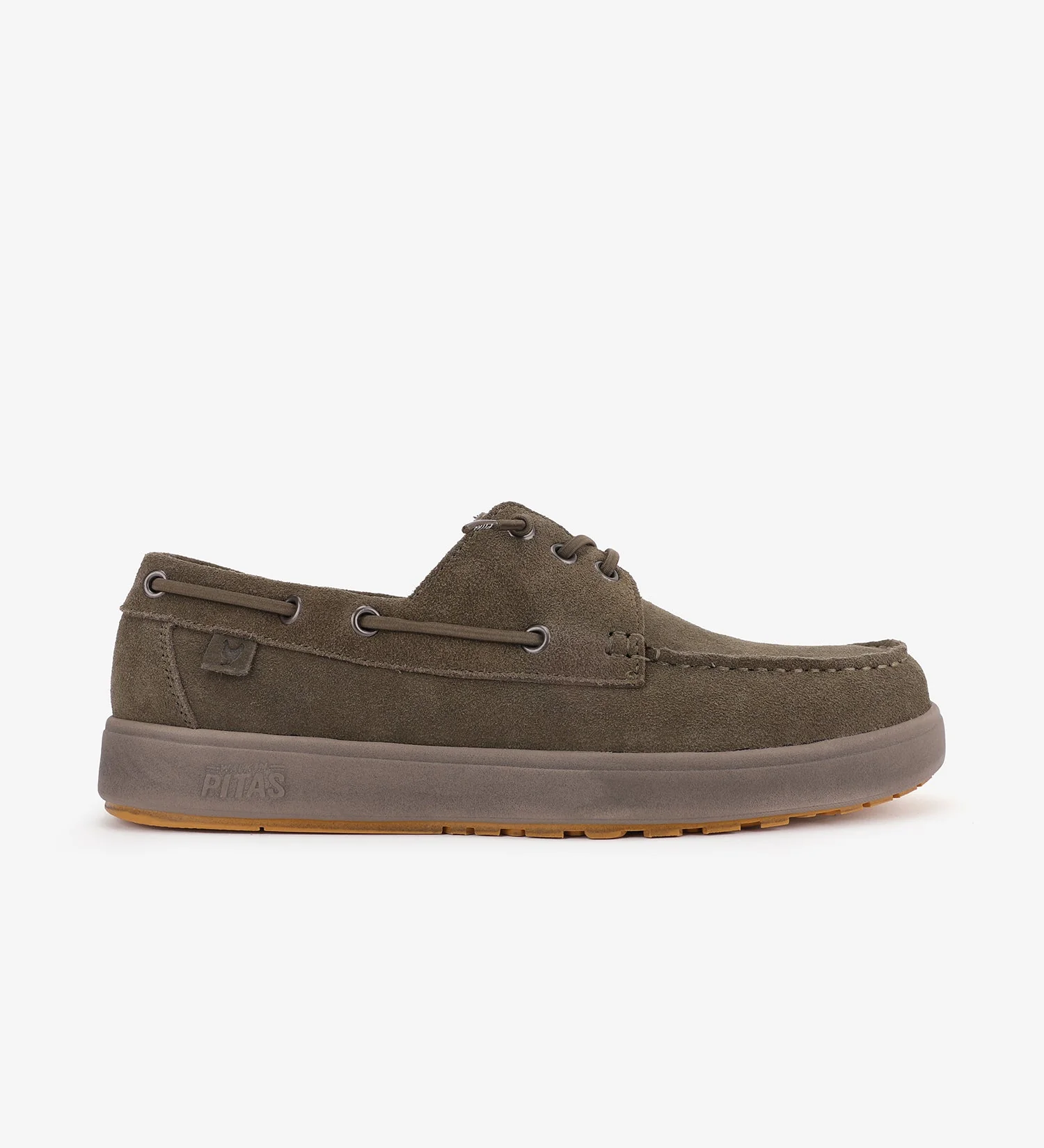 Street Khaki Boat Shoes
