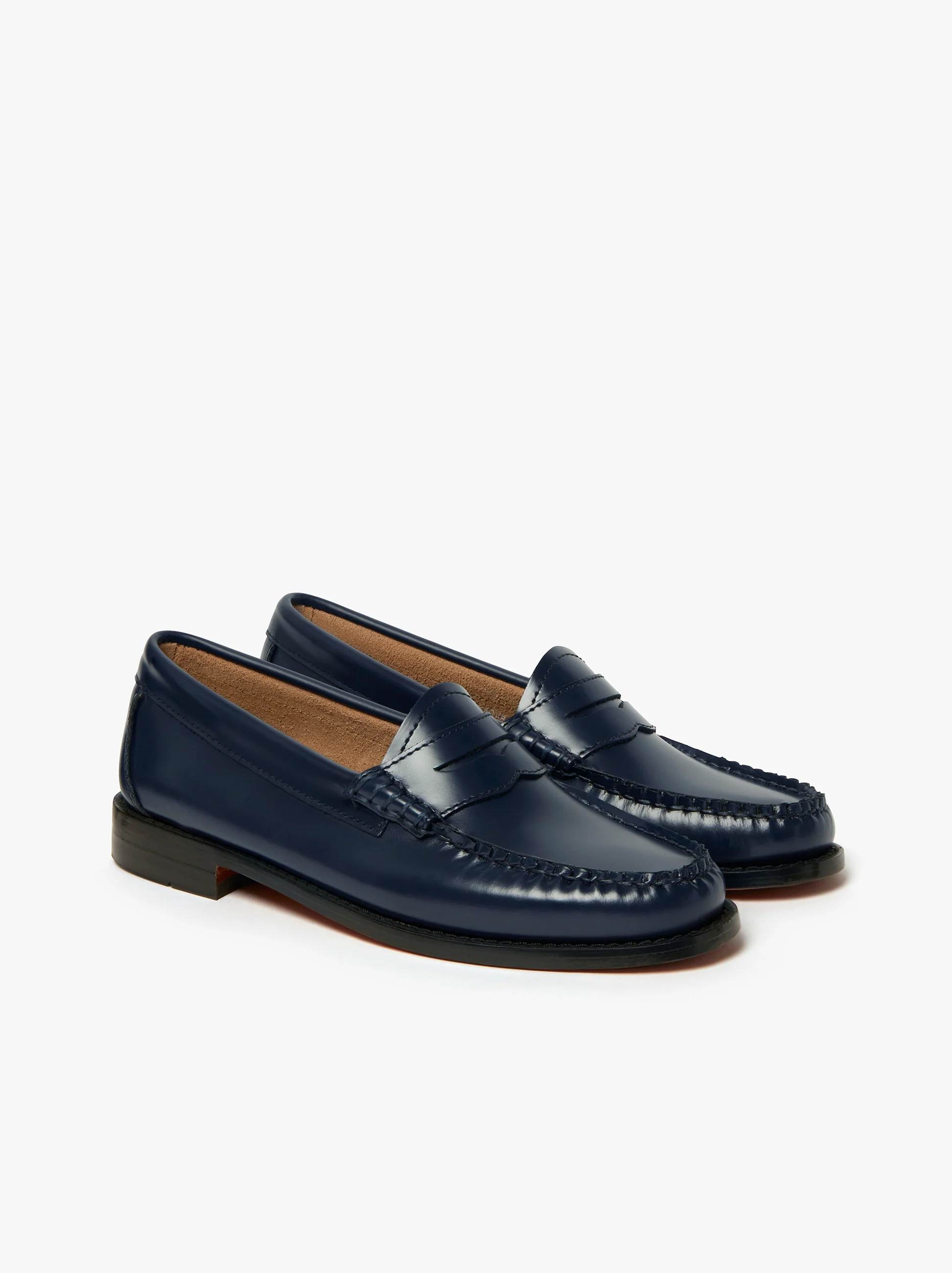 Street Navy Blue Loafers