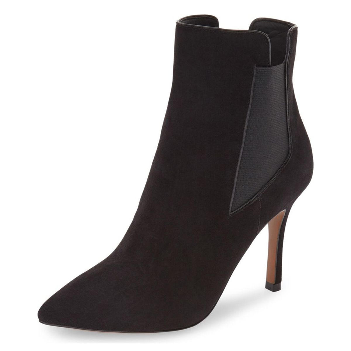 Suede Black Dress Boots