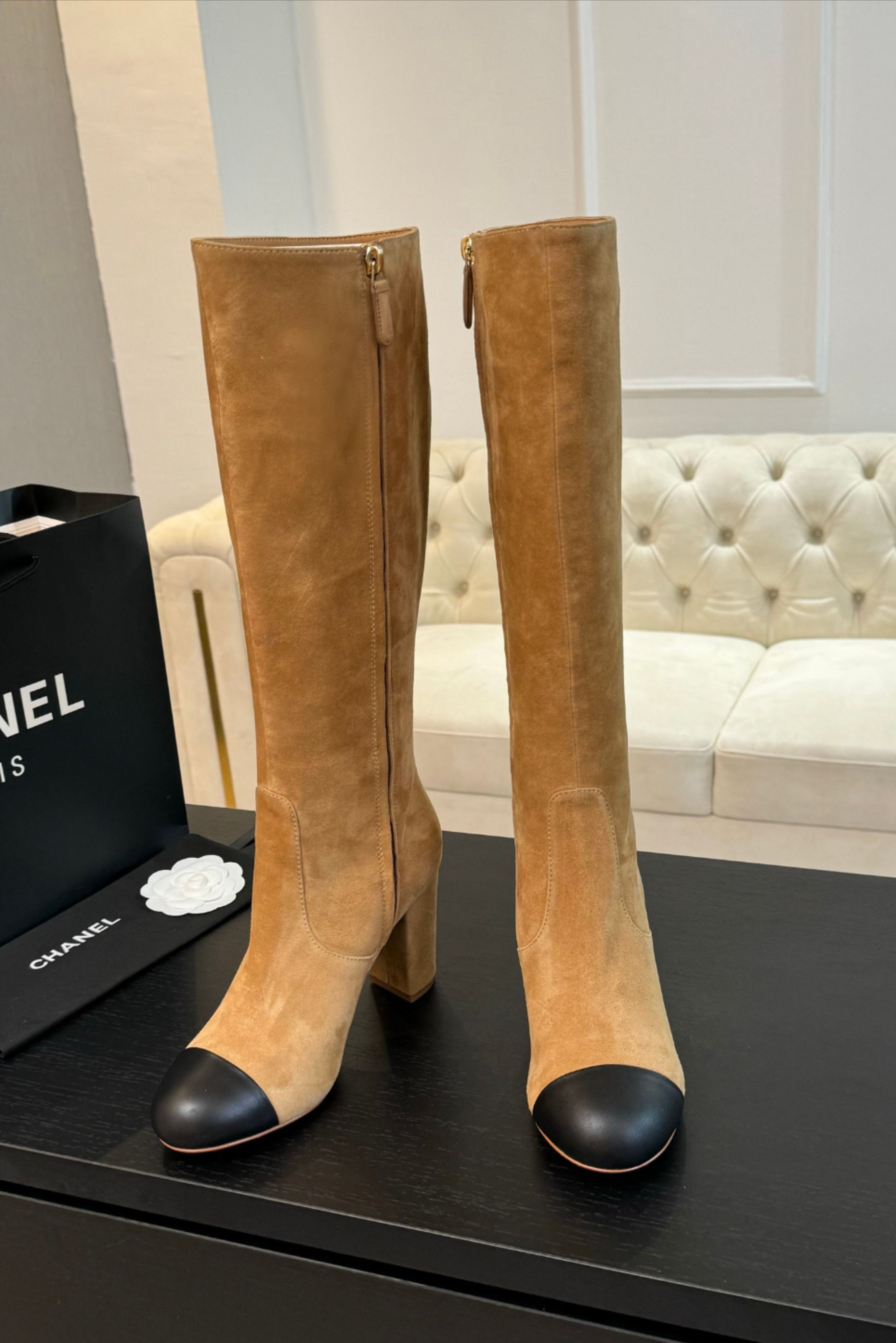 Suede Brown Work Boots