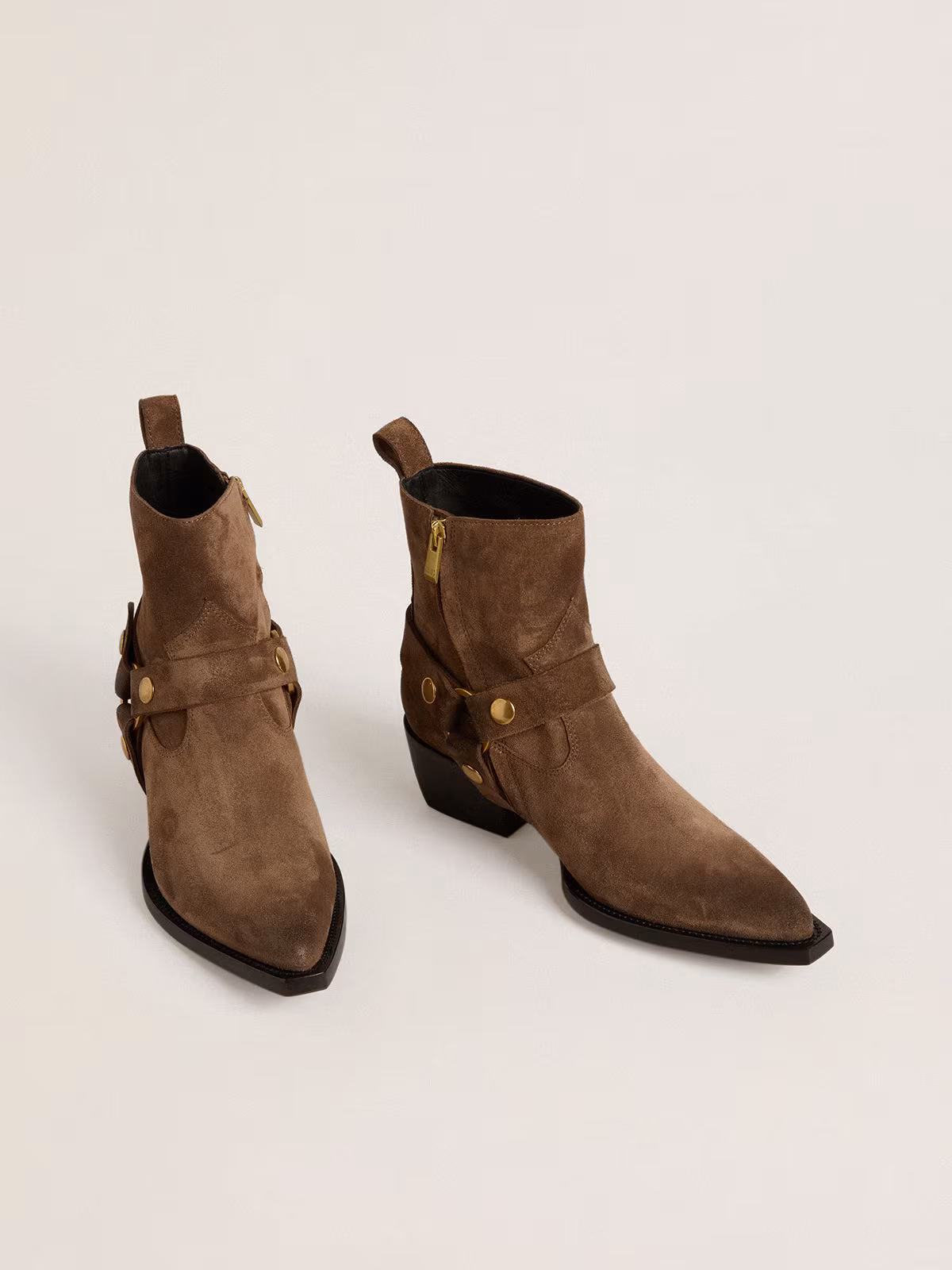 Suede Brown Work Boots