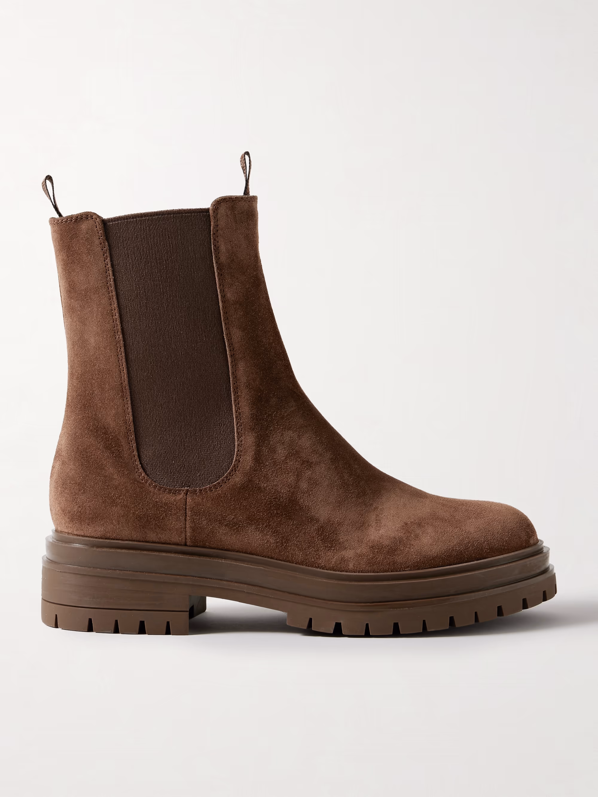 Suede Brown Work Boots