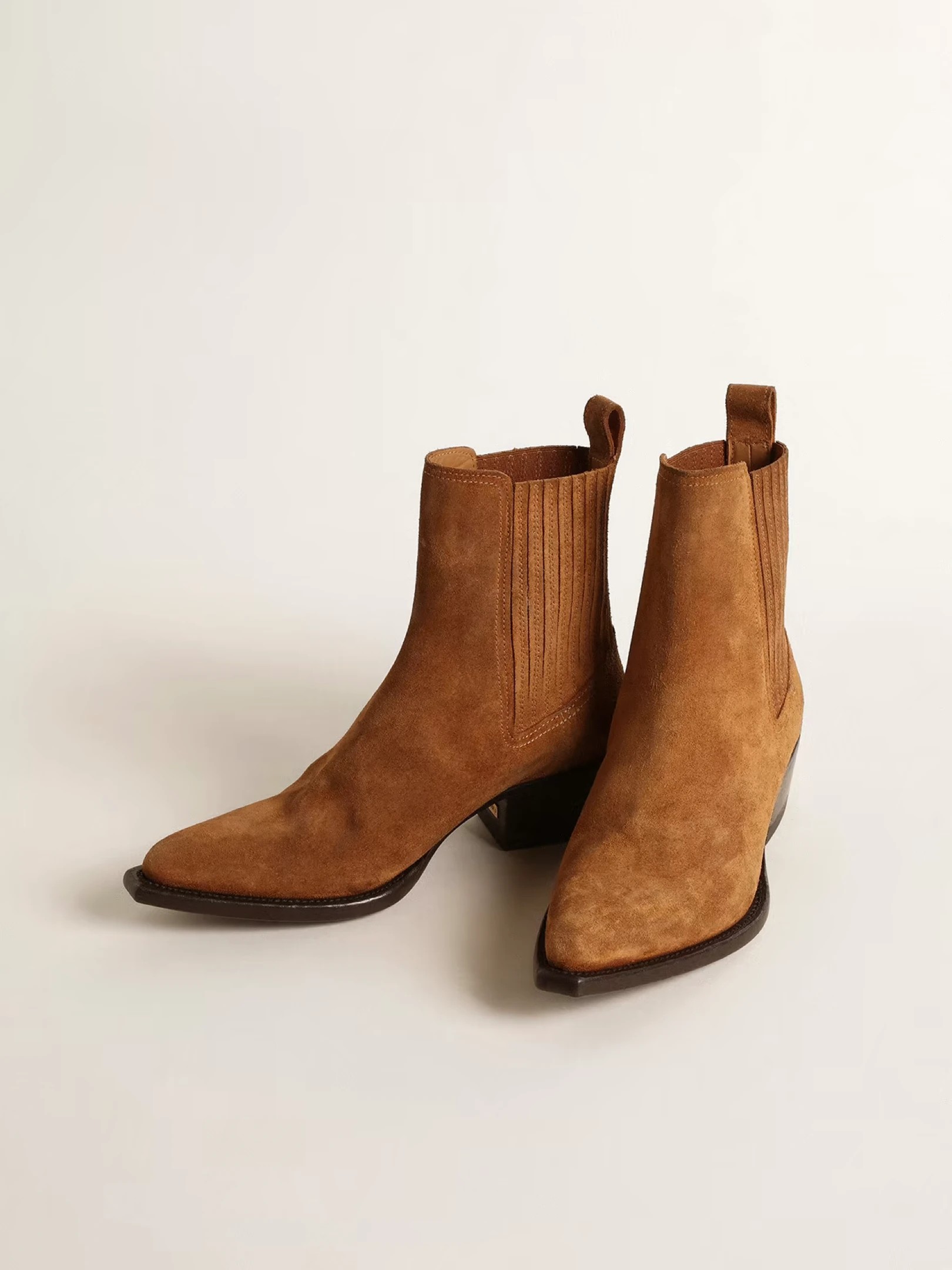 Suede Brown Work Boots