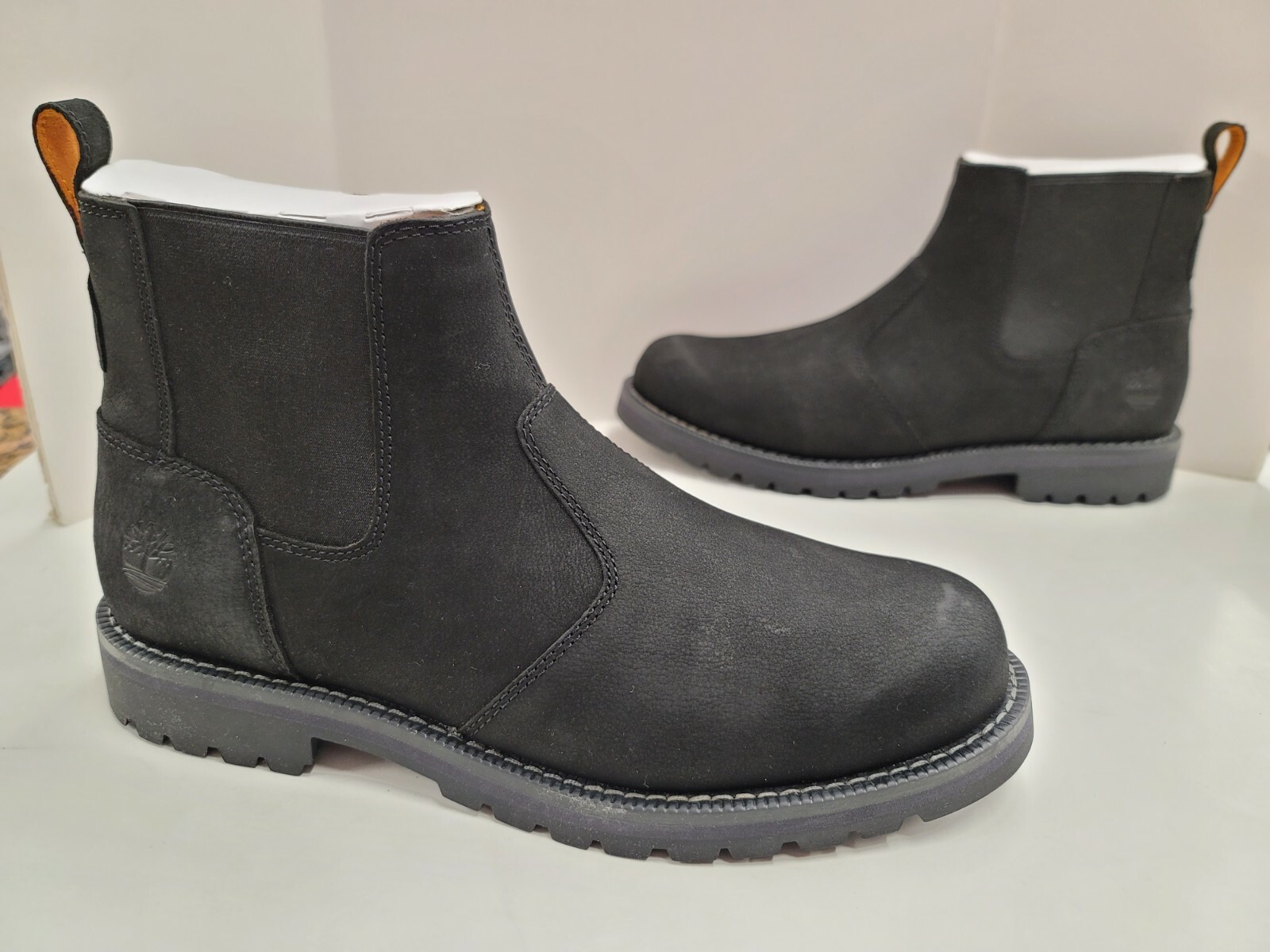 Suede Charcoal Dress Boots