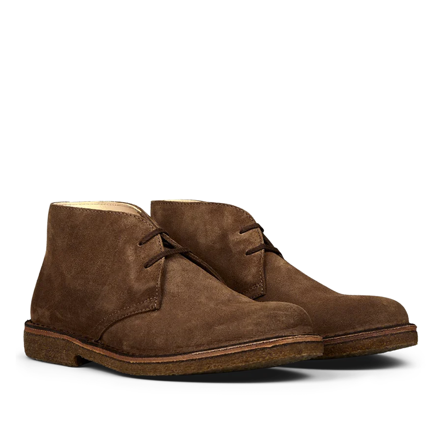 Suede Khaki Work Boots