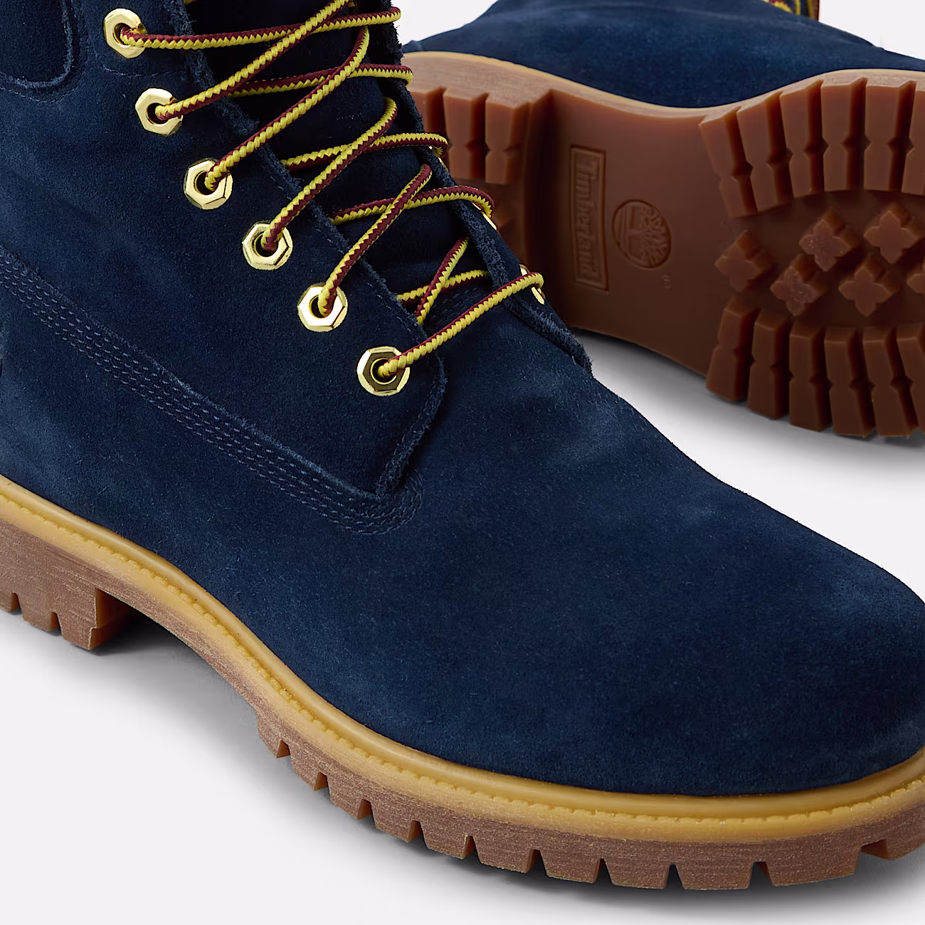 Suede Navy Blue Dress Boots