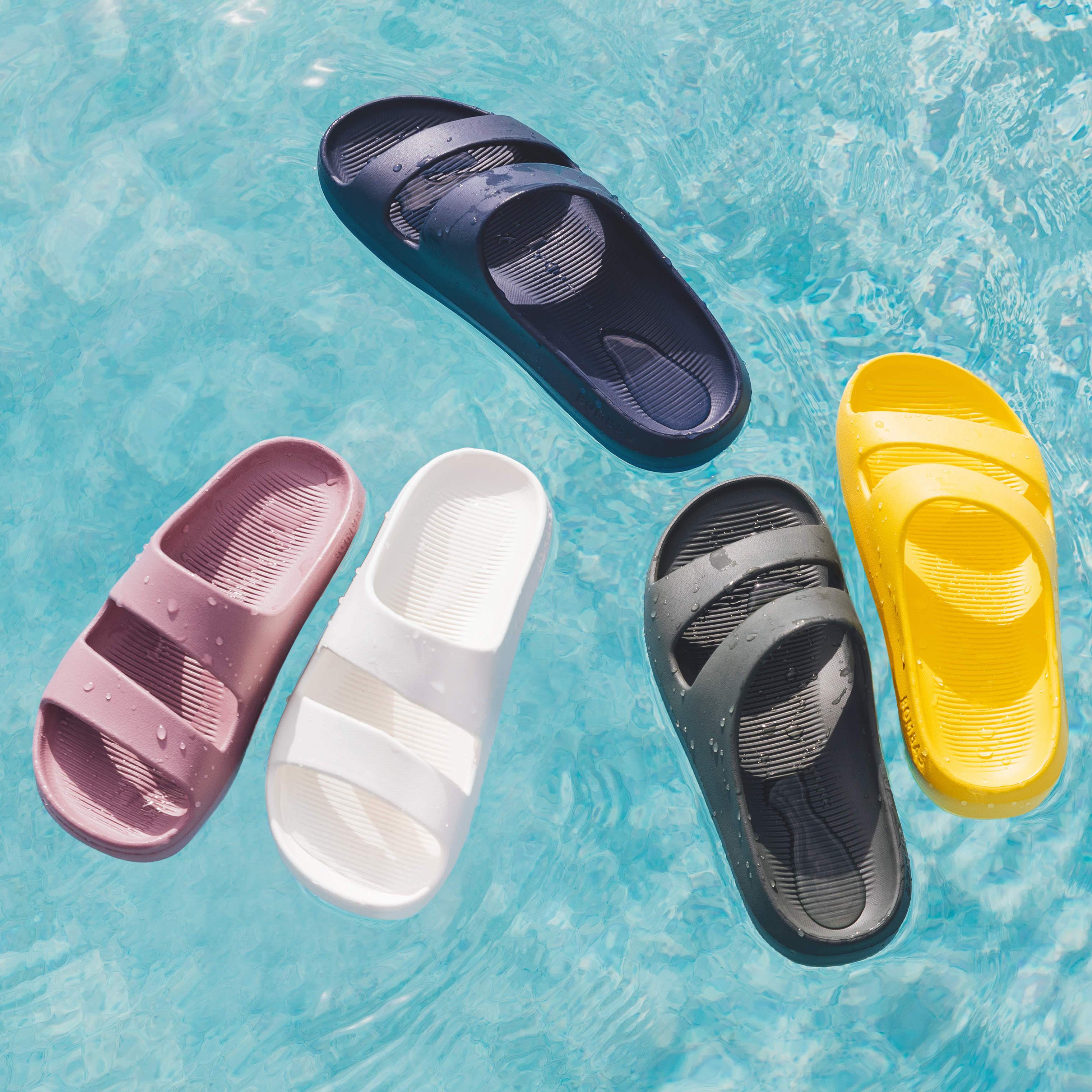 Summer Black Leather Sandals