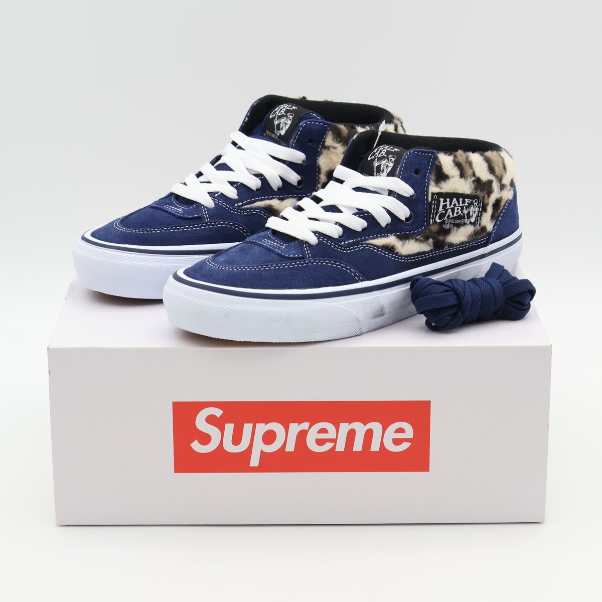 Supreme Navy Blue Trainers