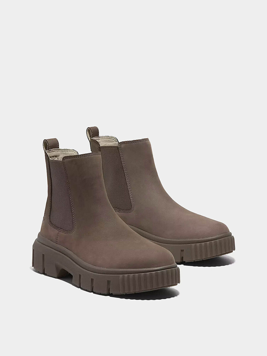 Timber Charcoal Chelsea Boots