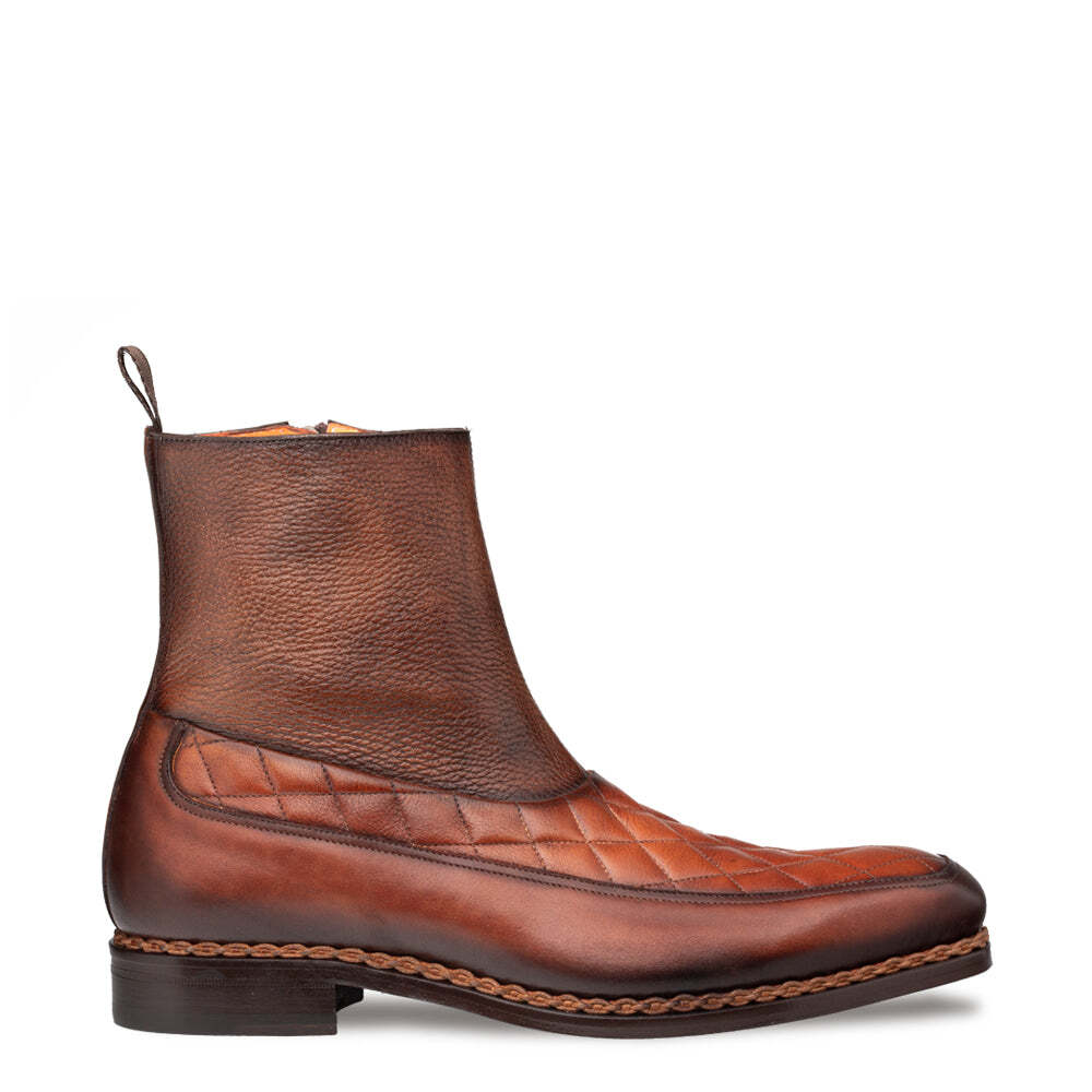 Timber Cognac Dress Boots