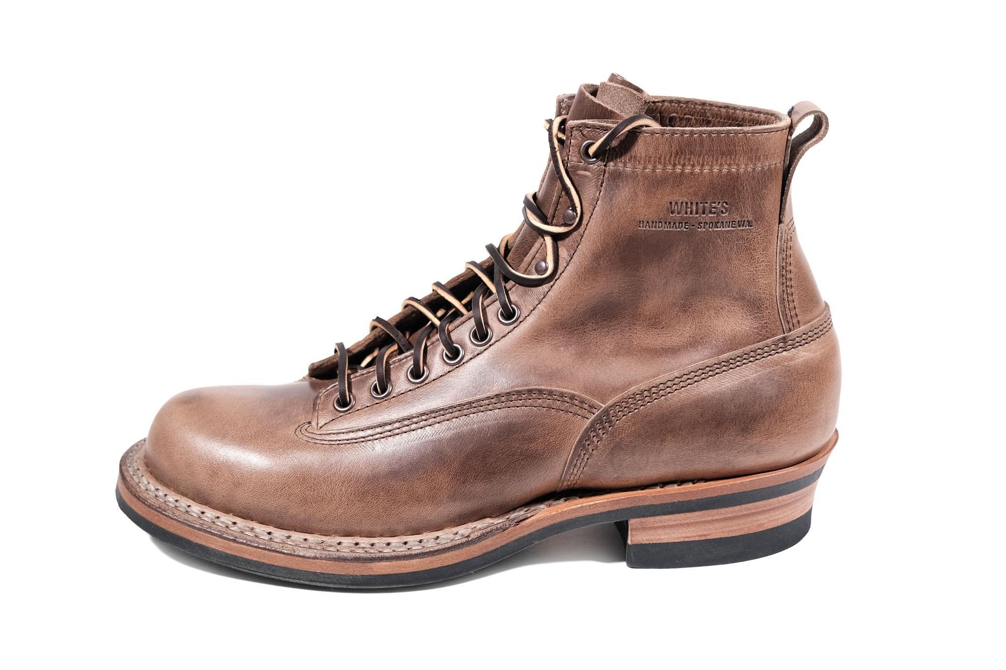 Timber White Boots