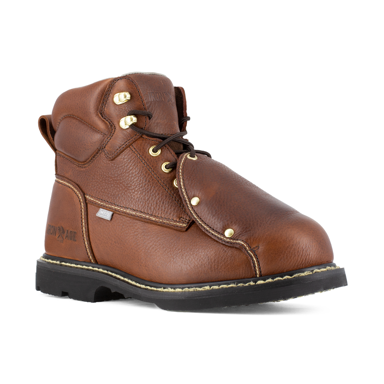 Tough Brown Work Boots