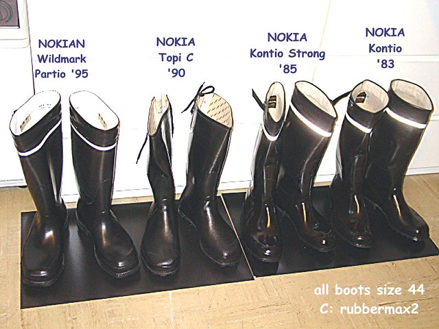 Tough Navy Blue Work Boots
