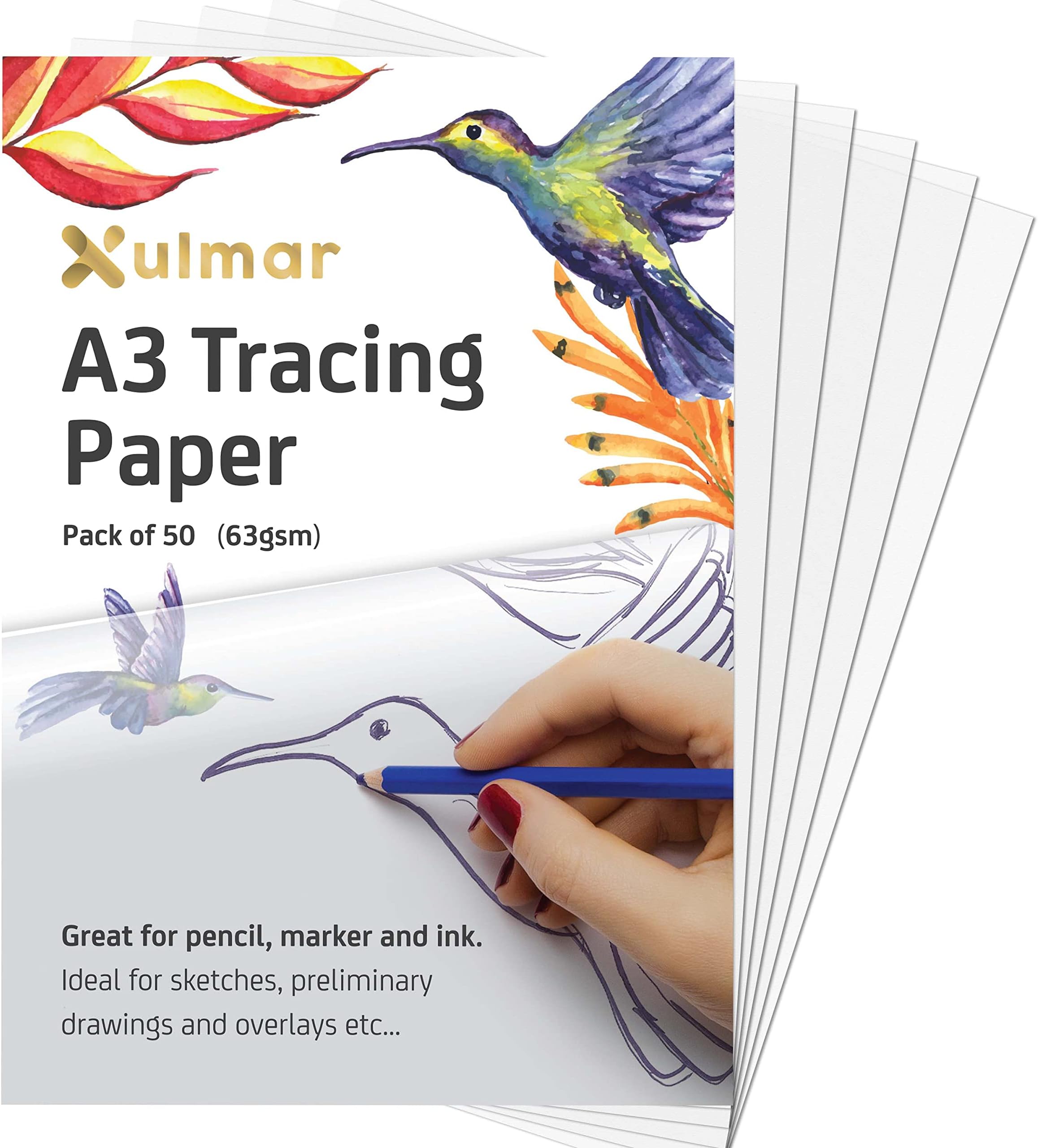 Tracing Paper - A5 - 100 Sheets