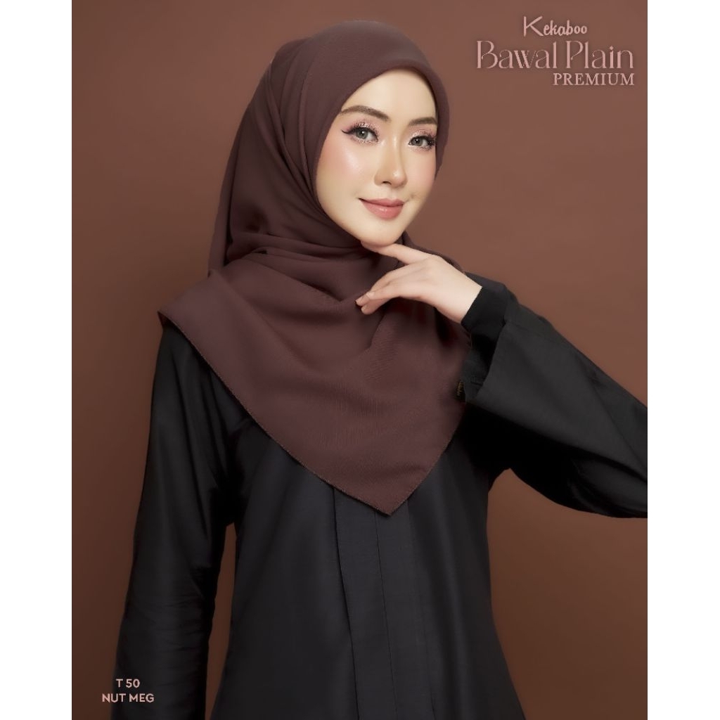 Tudung - Brown