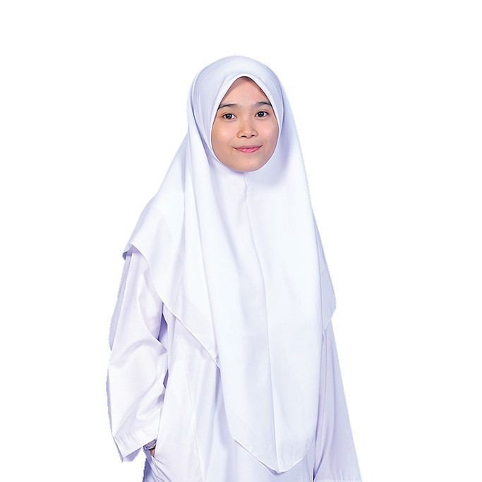 Tudung - White