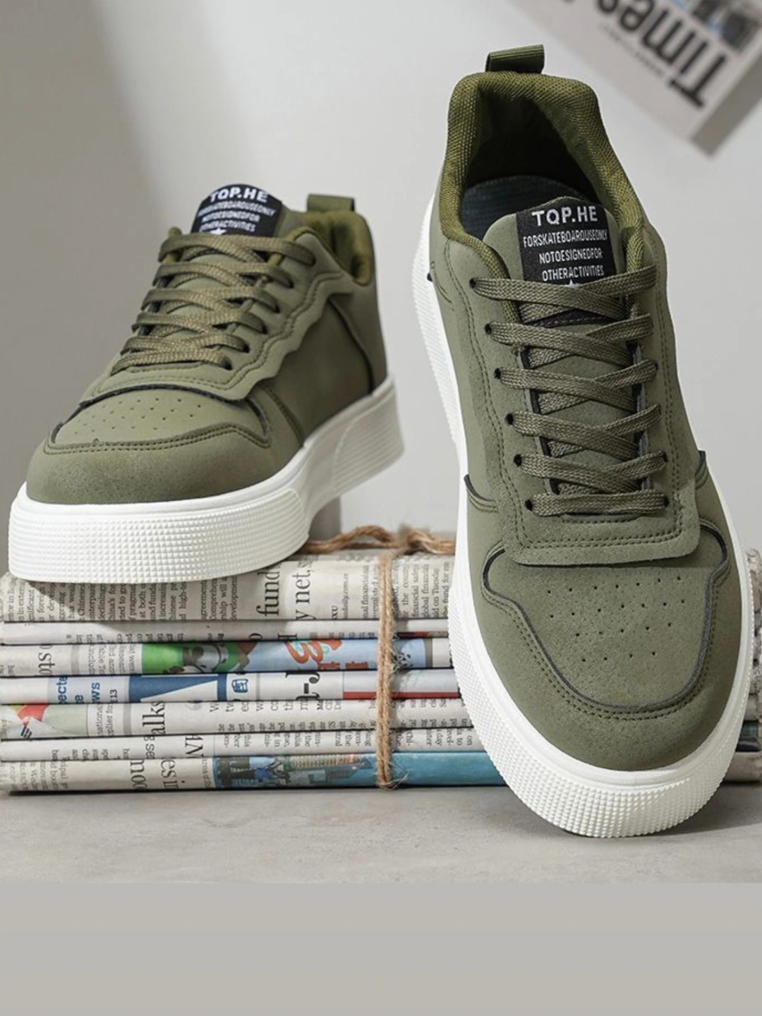 Urban Olive Casual Shoes