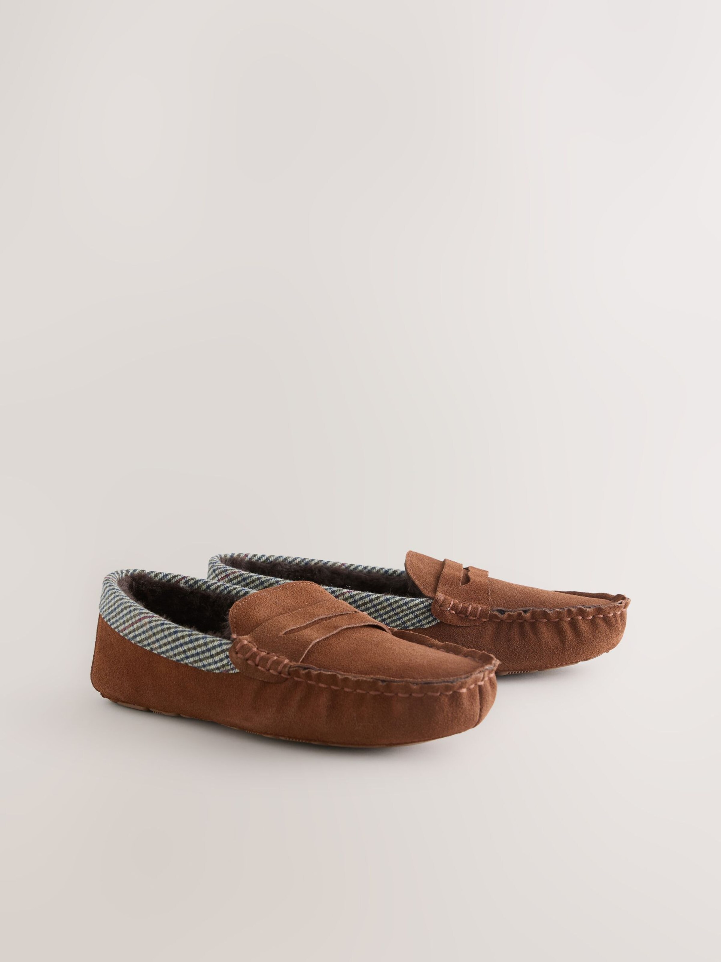 Urban Tan Moccasins