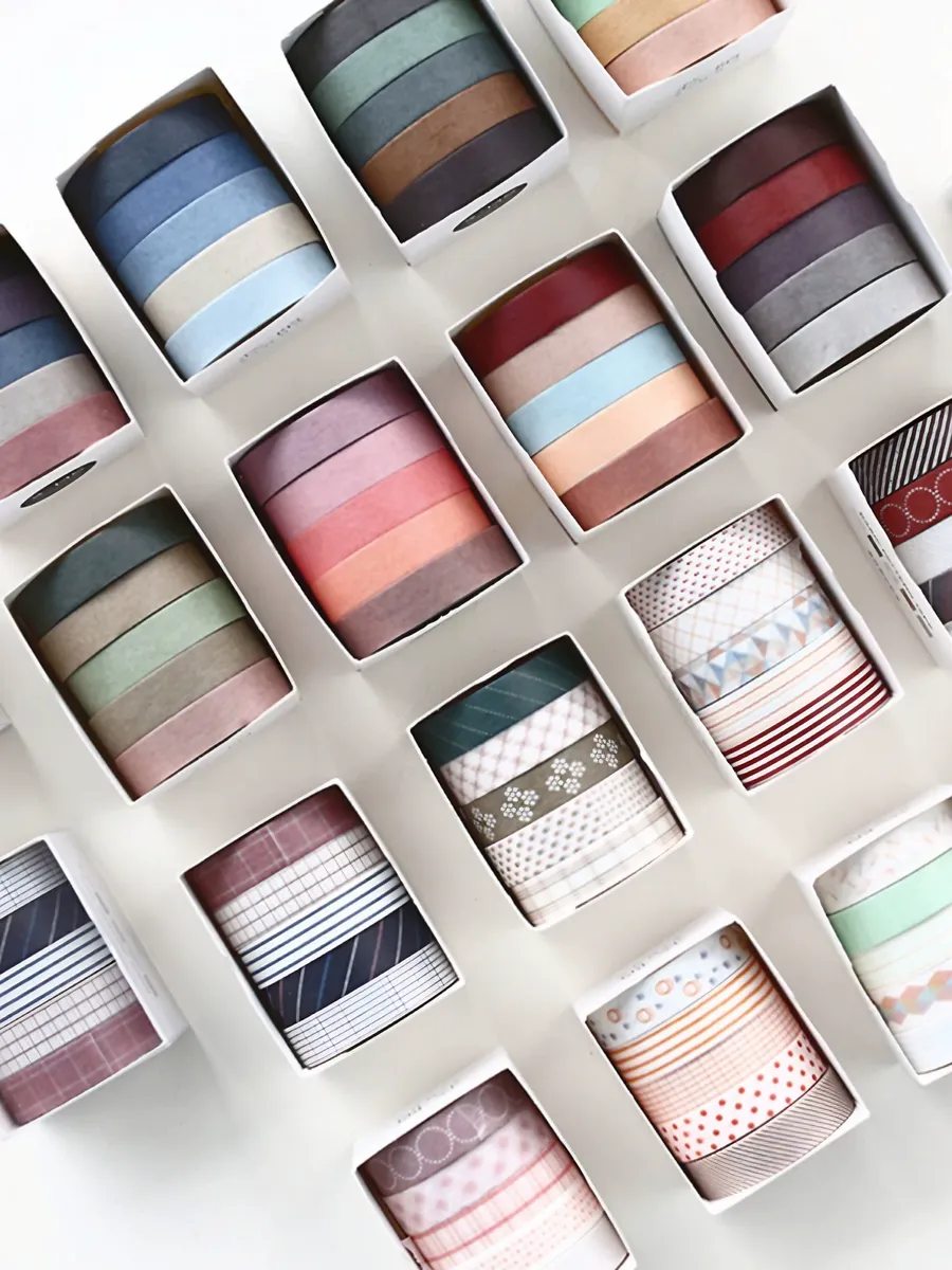 Washi Tape - 10mm x 10m - 10 Rolls