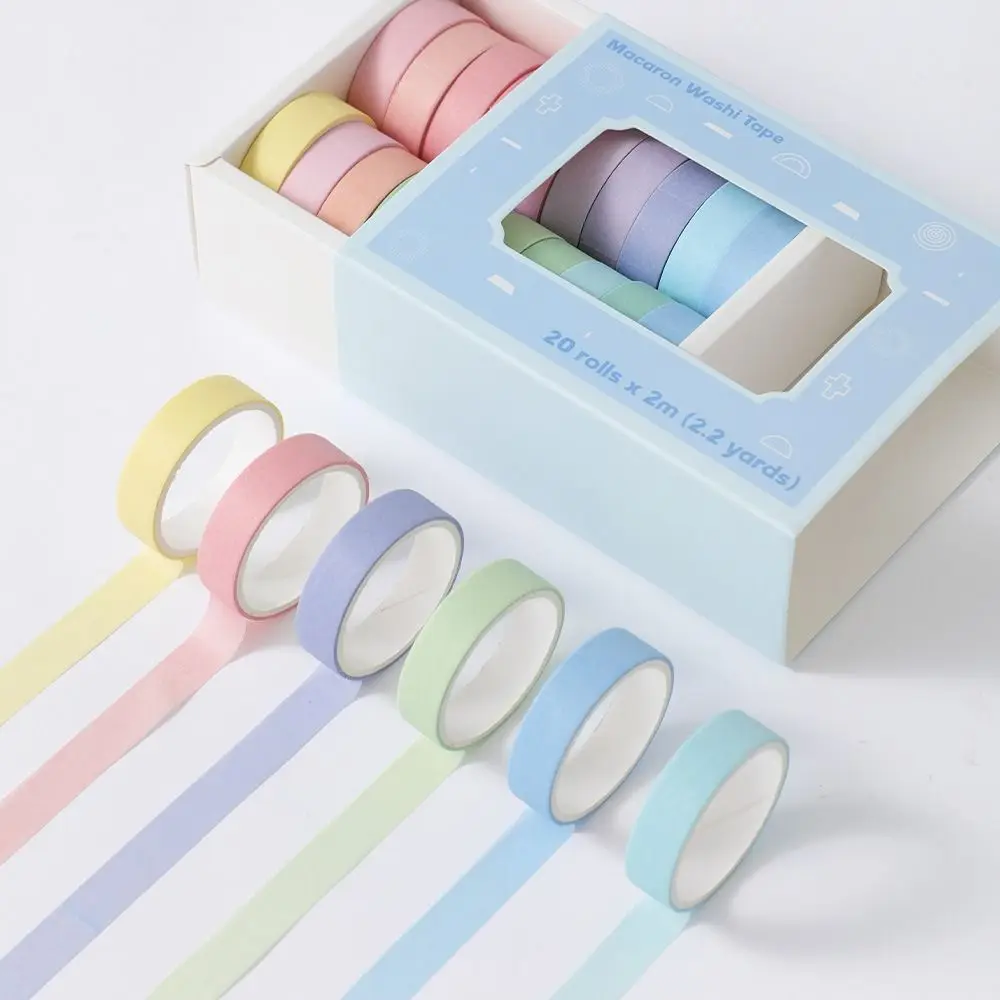 Washi Tape - 10mm x 10m - 20 Rolls