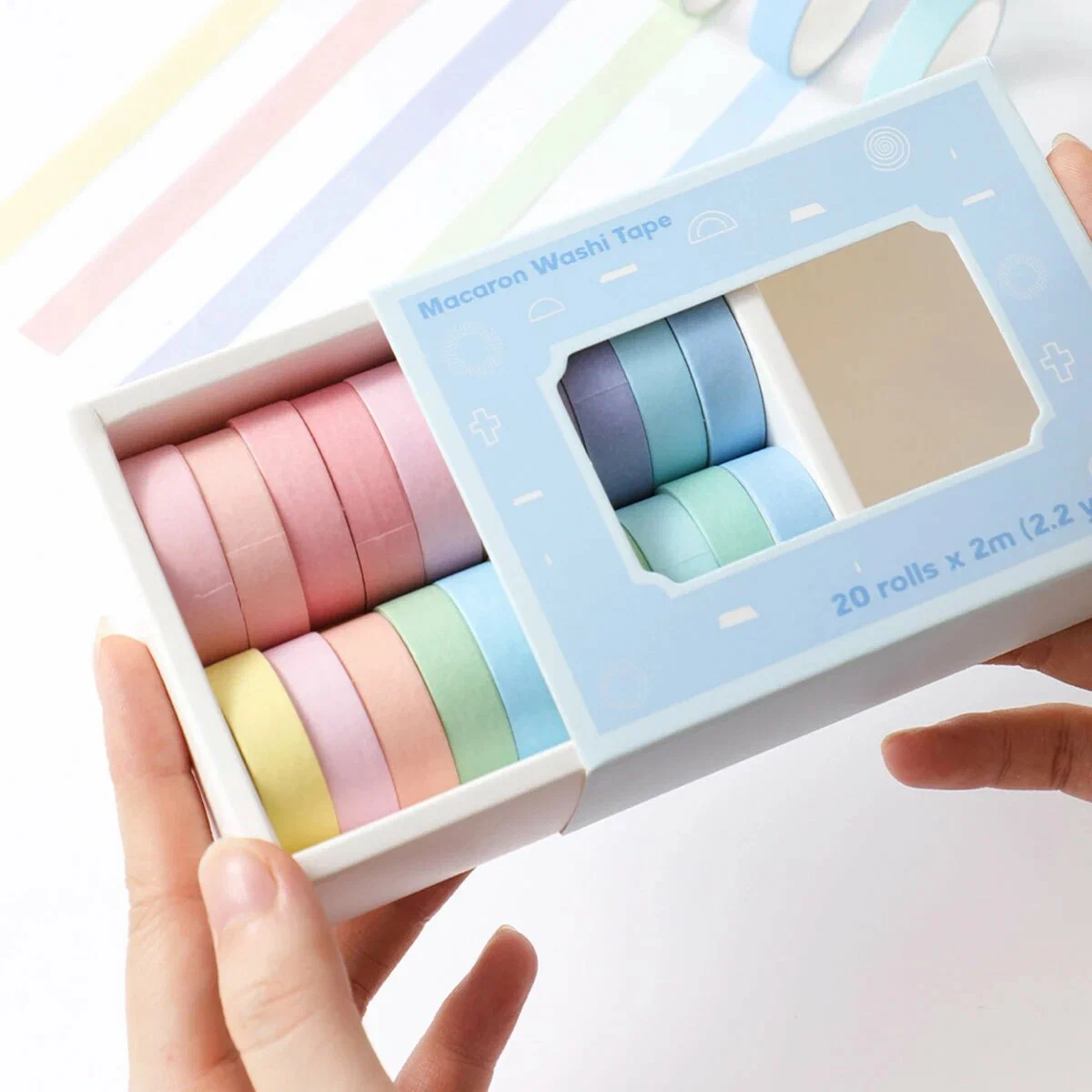 Washi Tape - 10mm x 10m - 20 Rolls