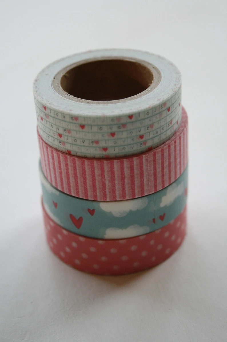 Washi Tape - 15mm x 10m - 20 Rolls