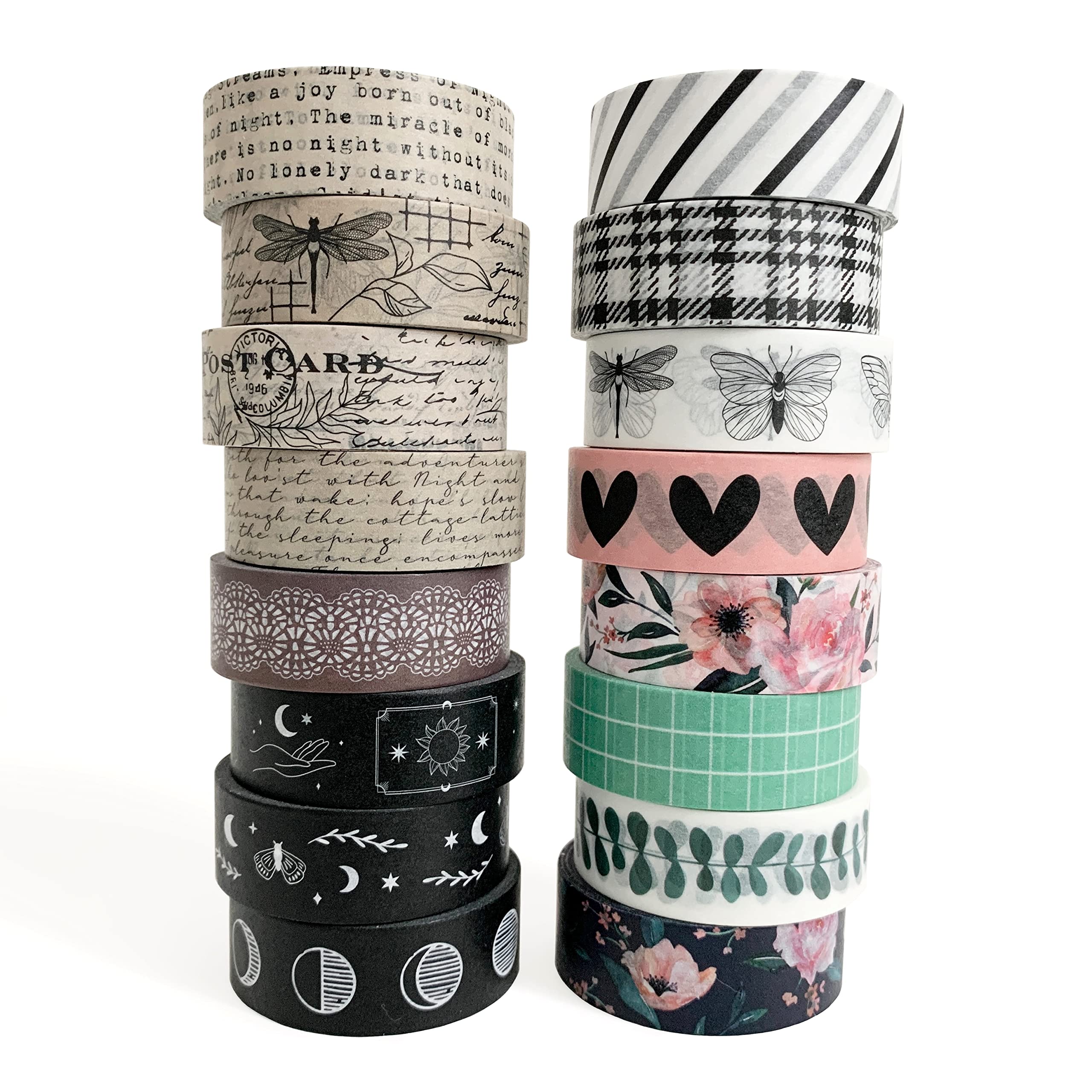Washi Tape - 15mm x 10m - 50 Rolls