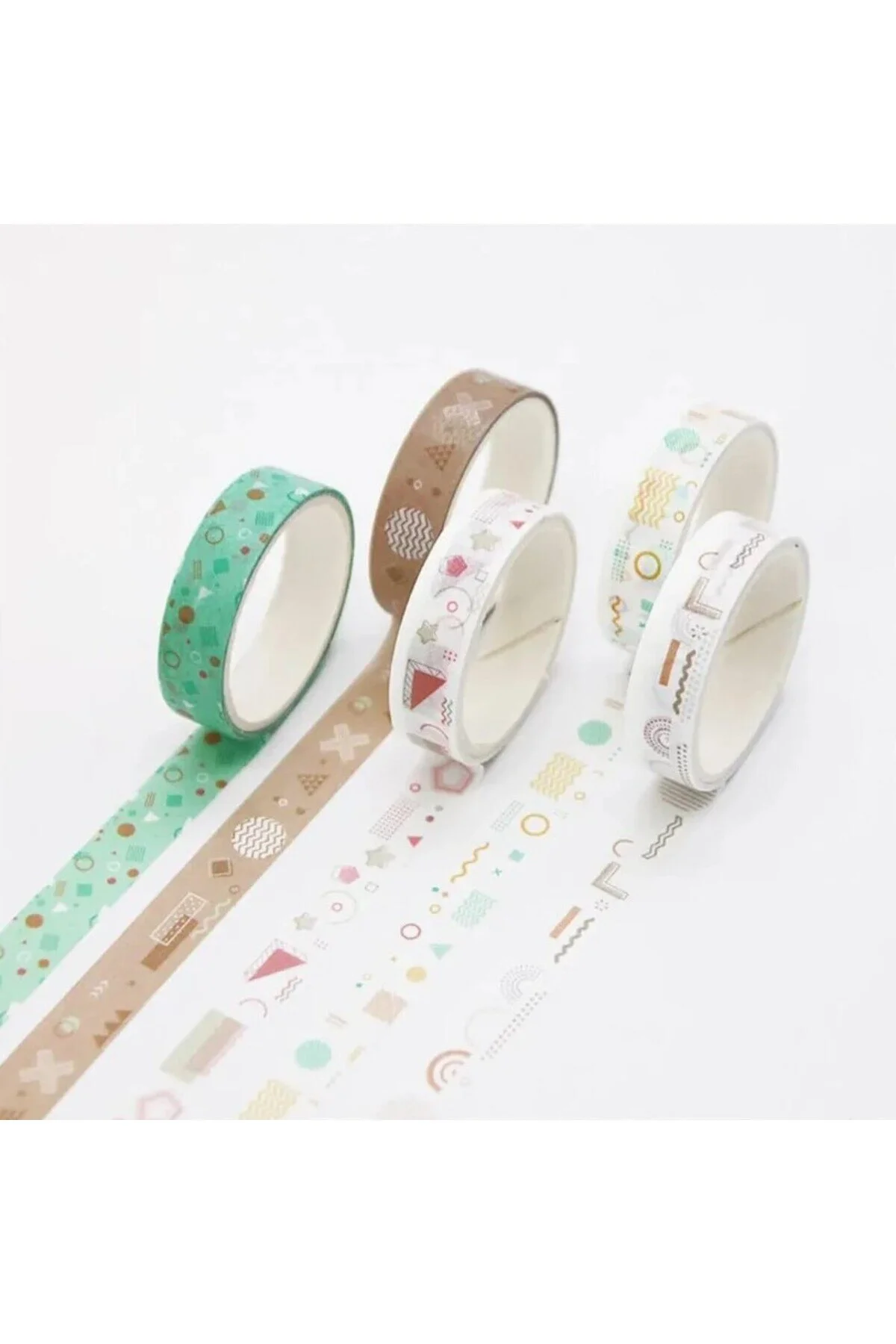 Washi Tape - 5mm x 10m - 10 Rolls